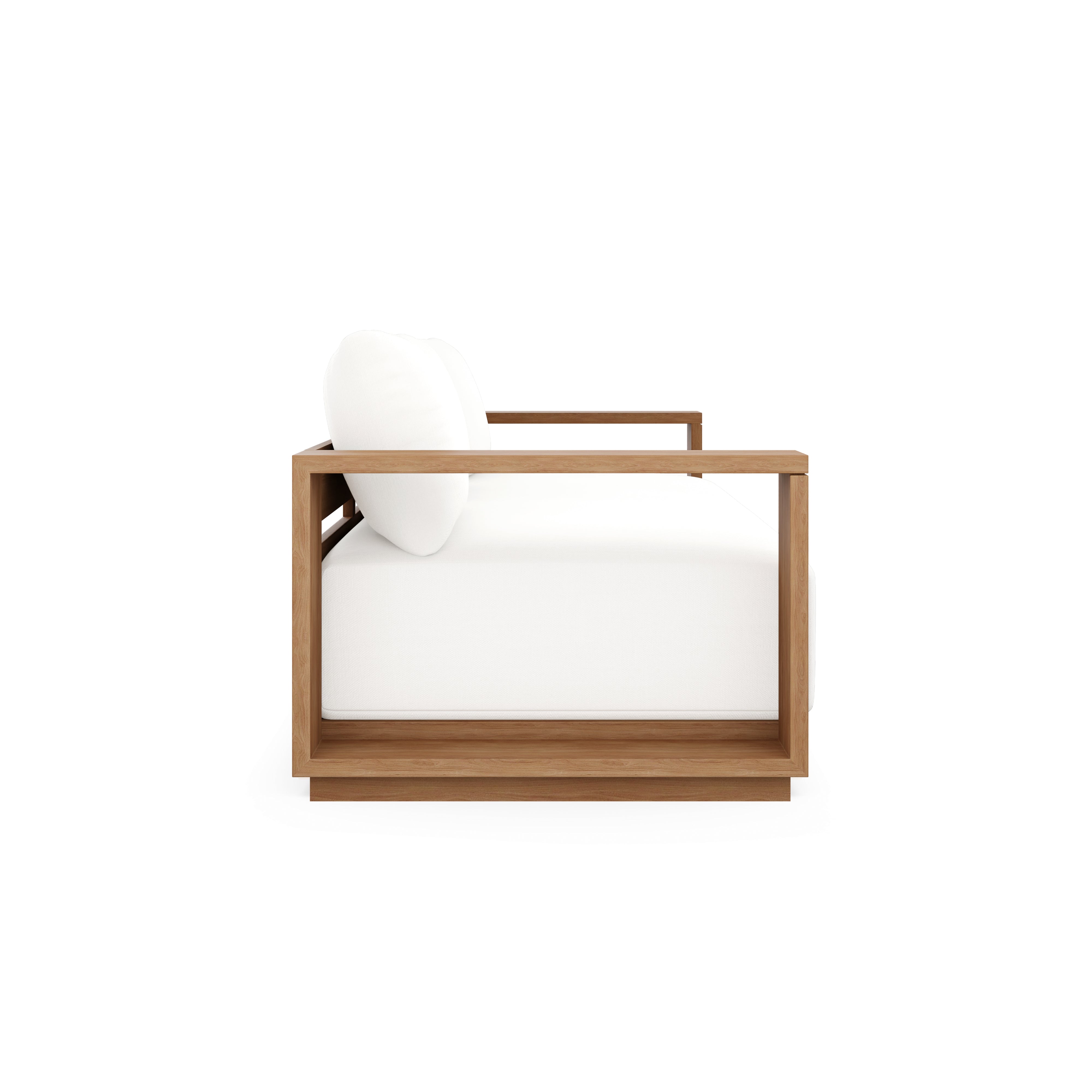 Beja Luxe Sofa#Finish_Natural Sanded#Fabric_Canvas Natural