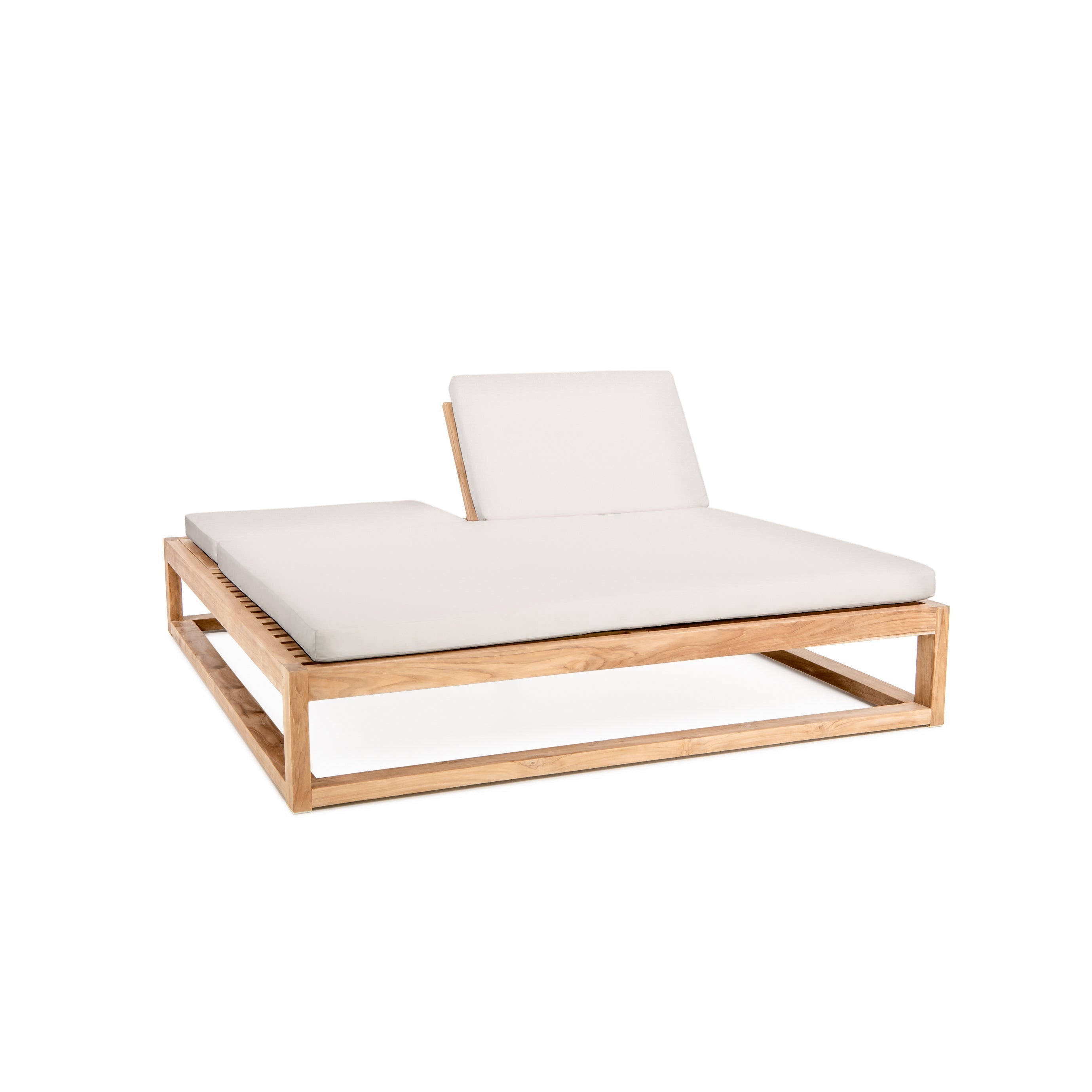 Caldas Double Chaise#Fabric_Cast Silver