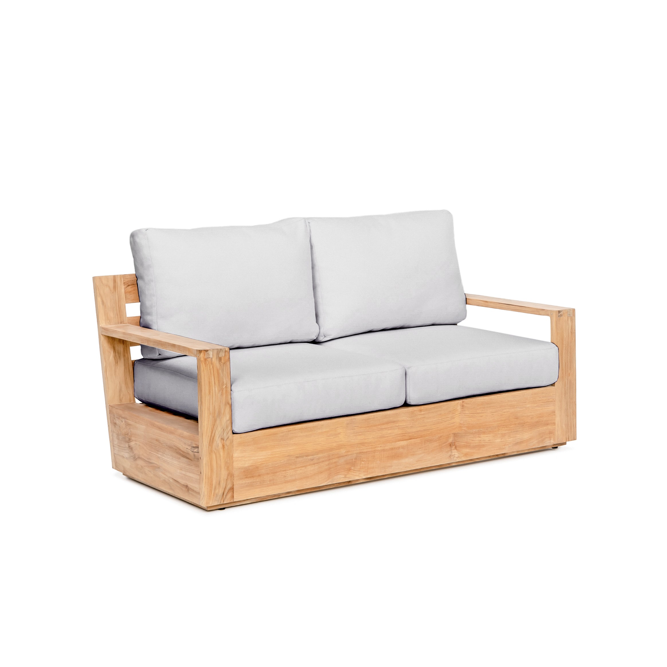 Caldas Loveseat#Fabric_Cast Silver