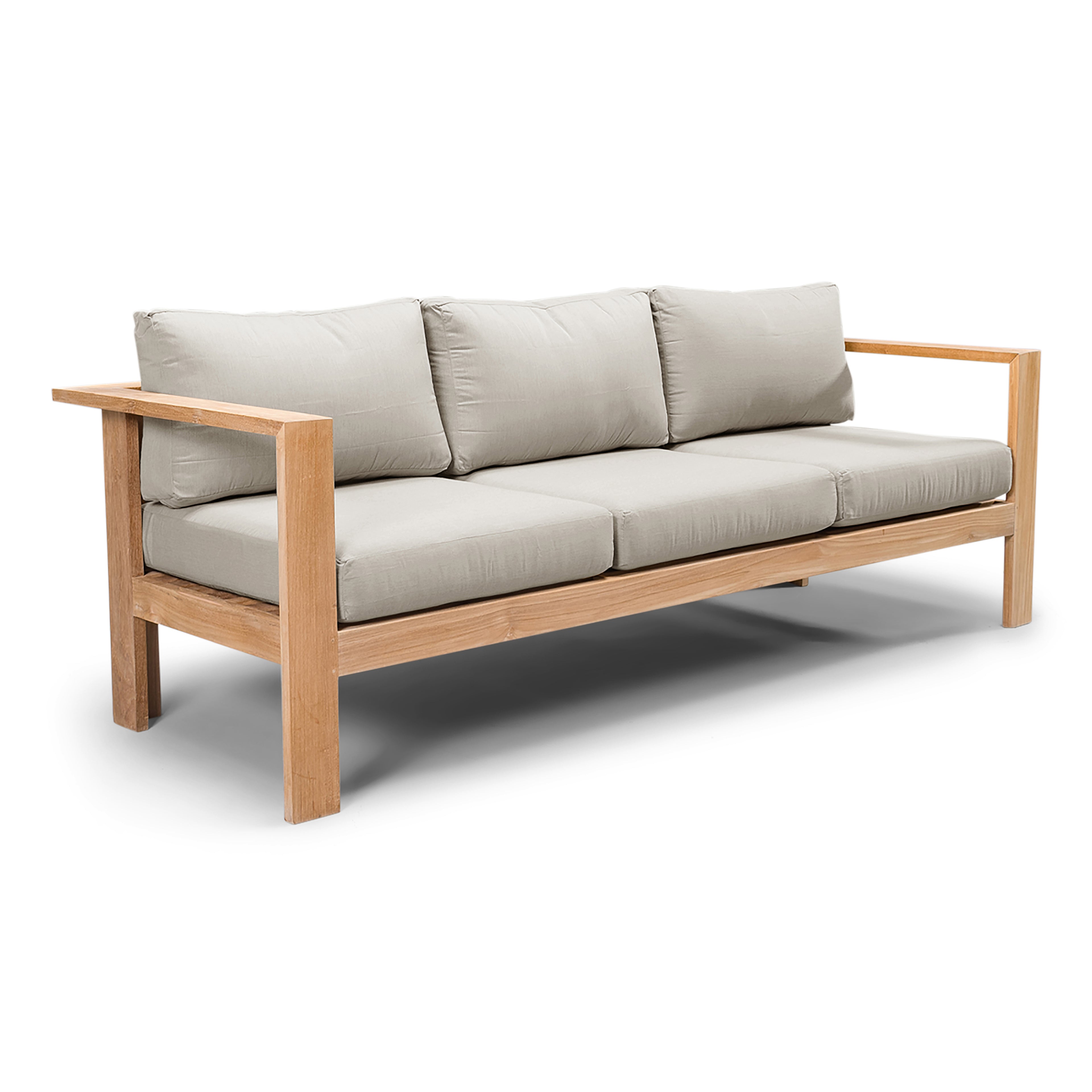 Ando Sofa - Cast Silver