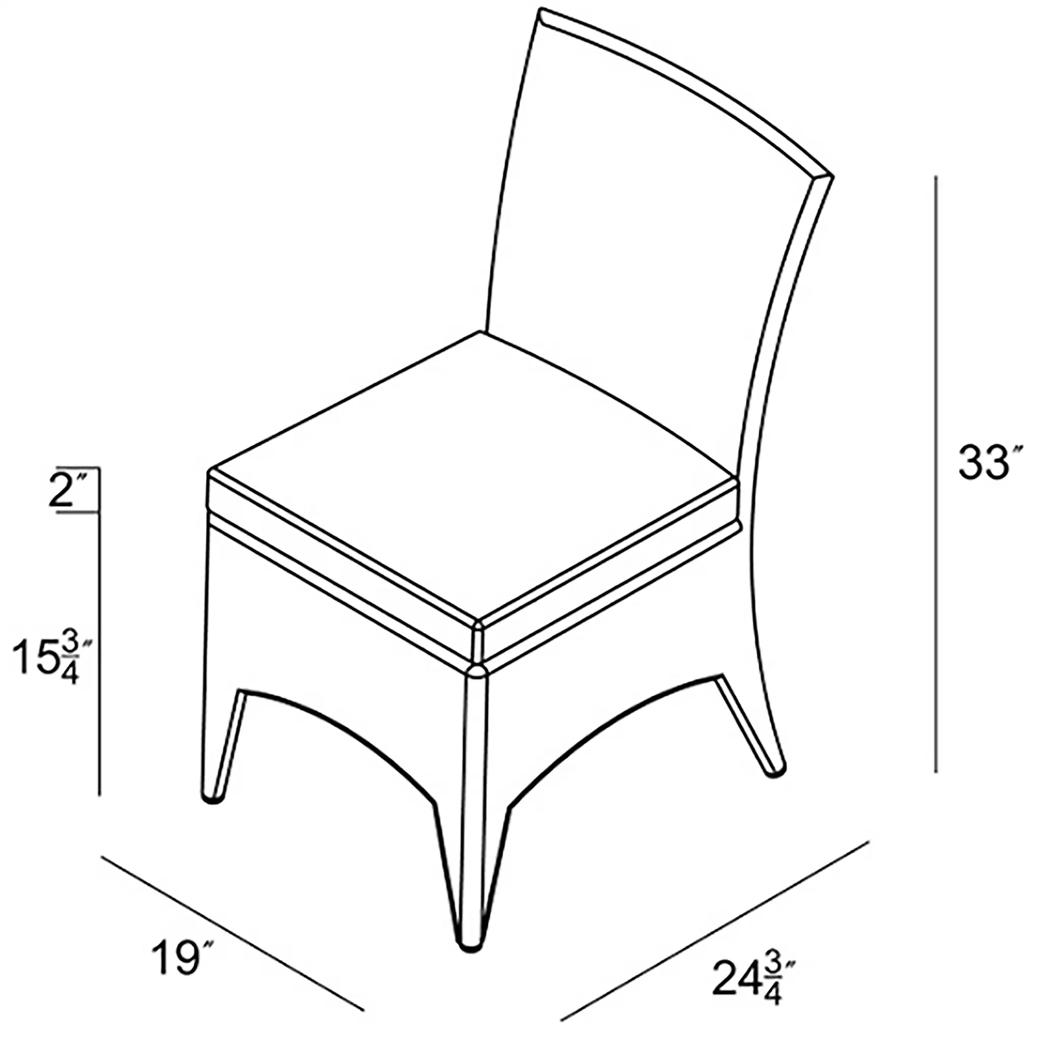 Harmonia Living Arbor Dining Side Chair 22