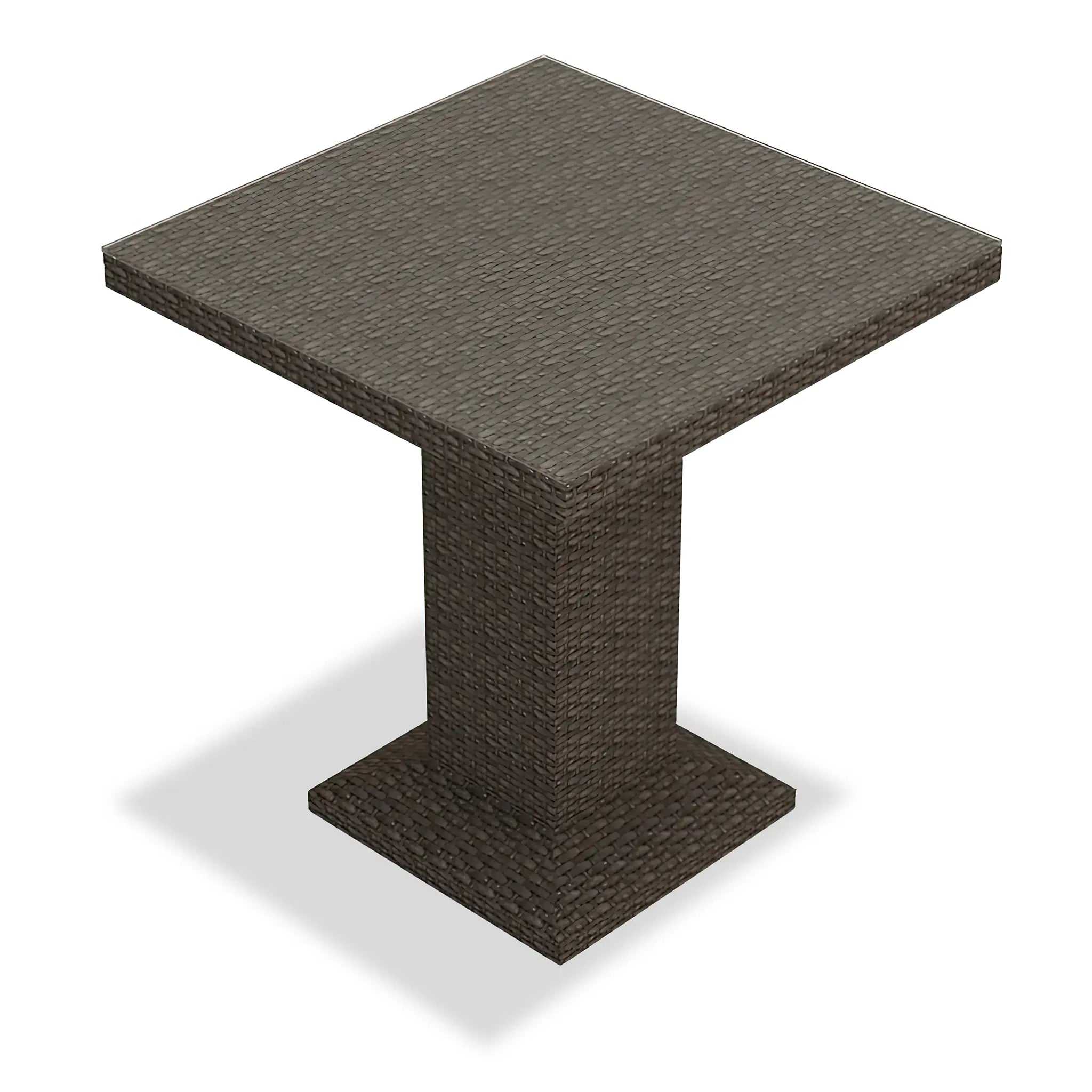 Harmonia Living Arden 4-Seat Aluminum Square Bar Table 2