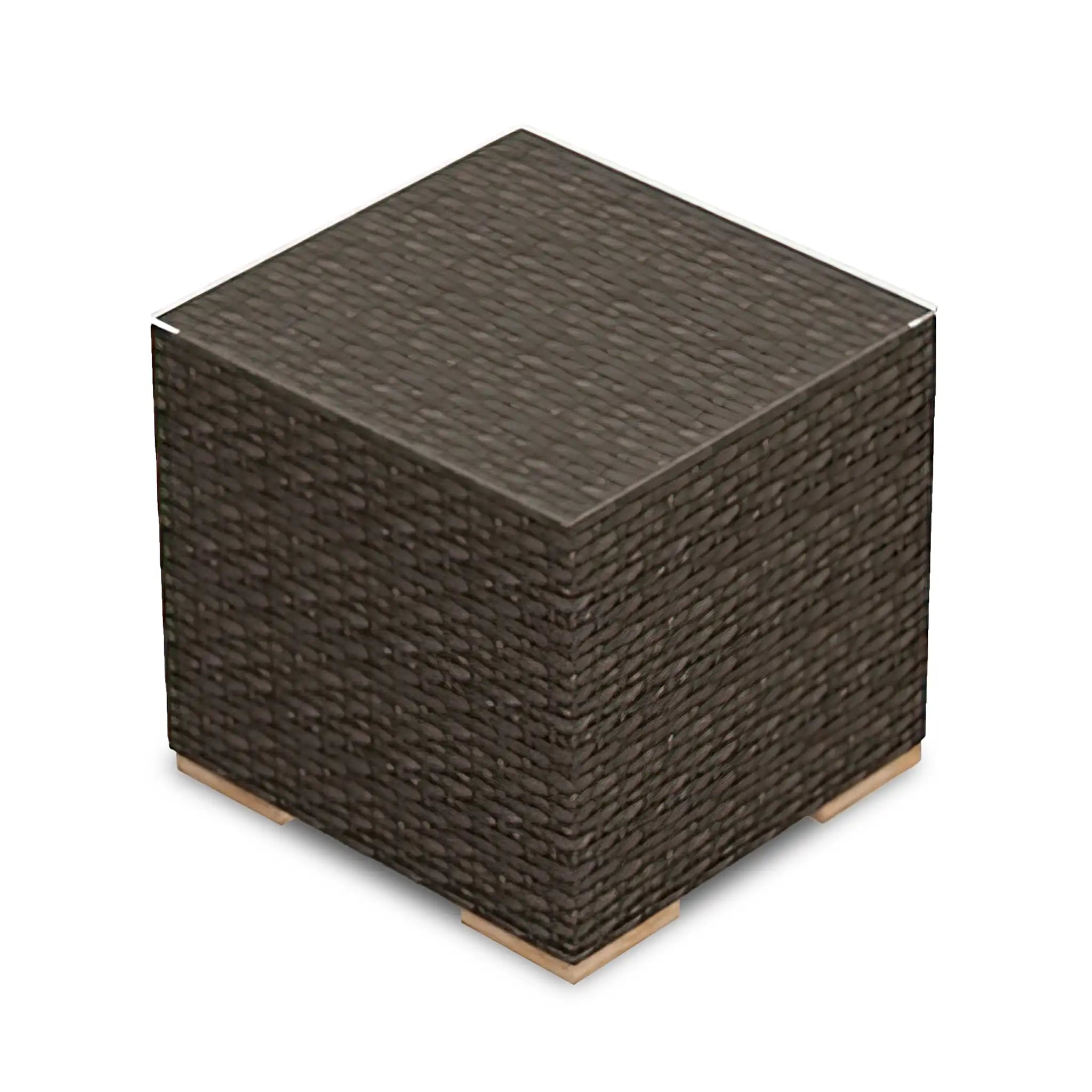 Harmonia Living Arden Aluminum Square End Table 2