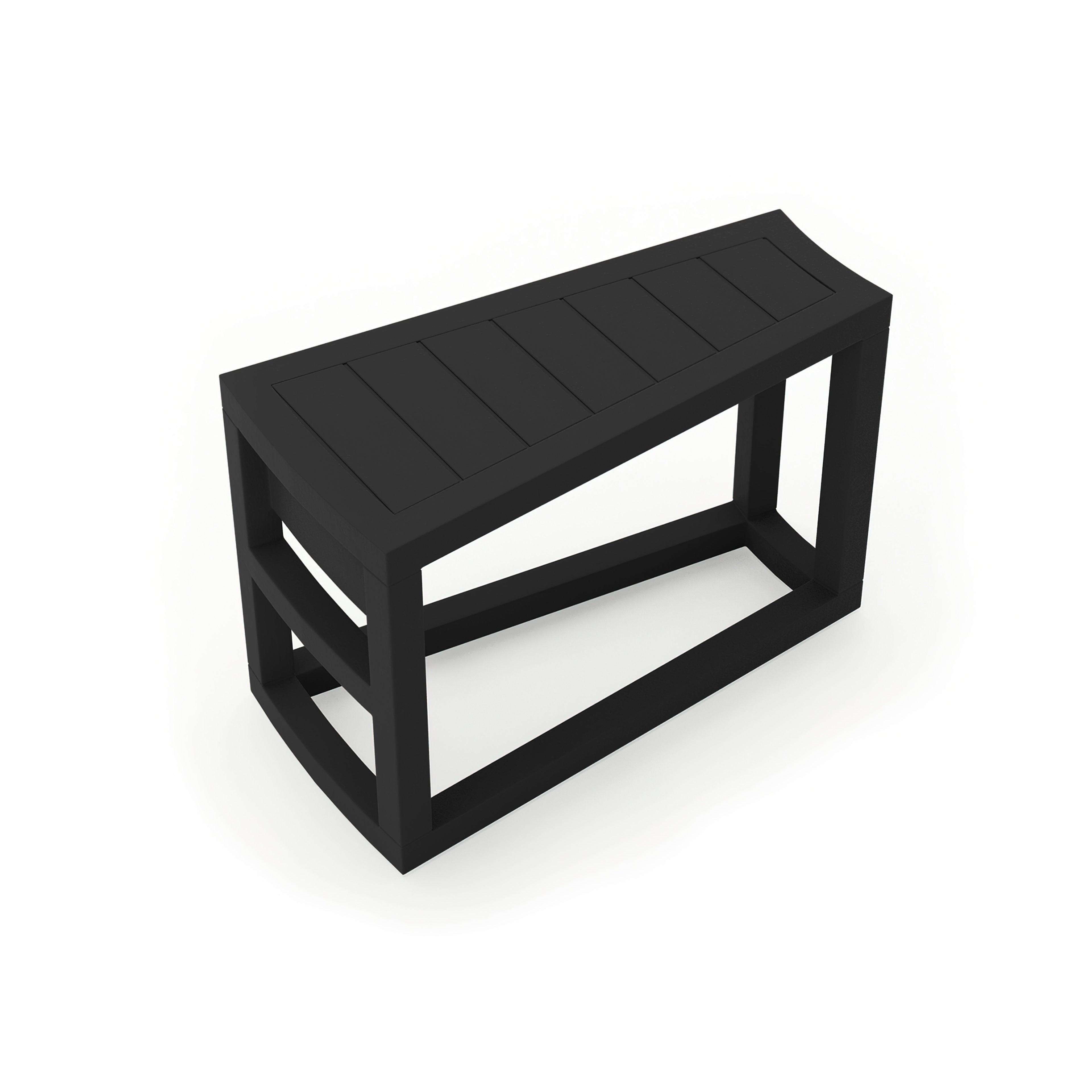 Avion Wedge End Table - Black