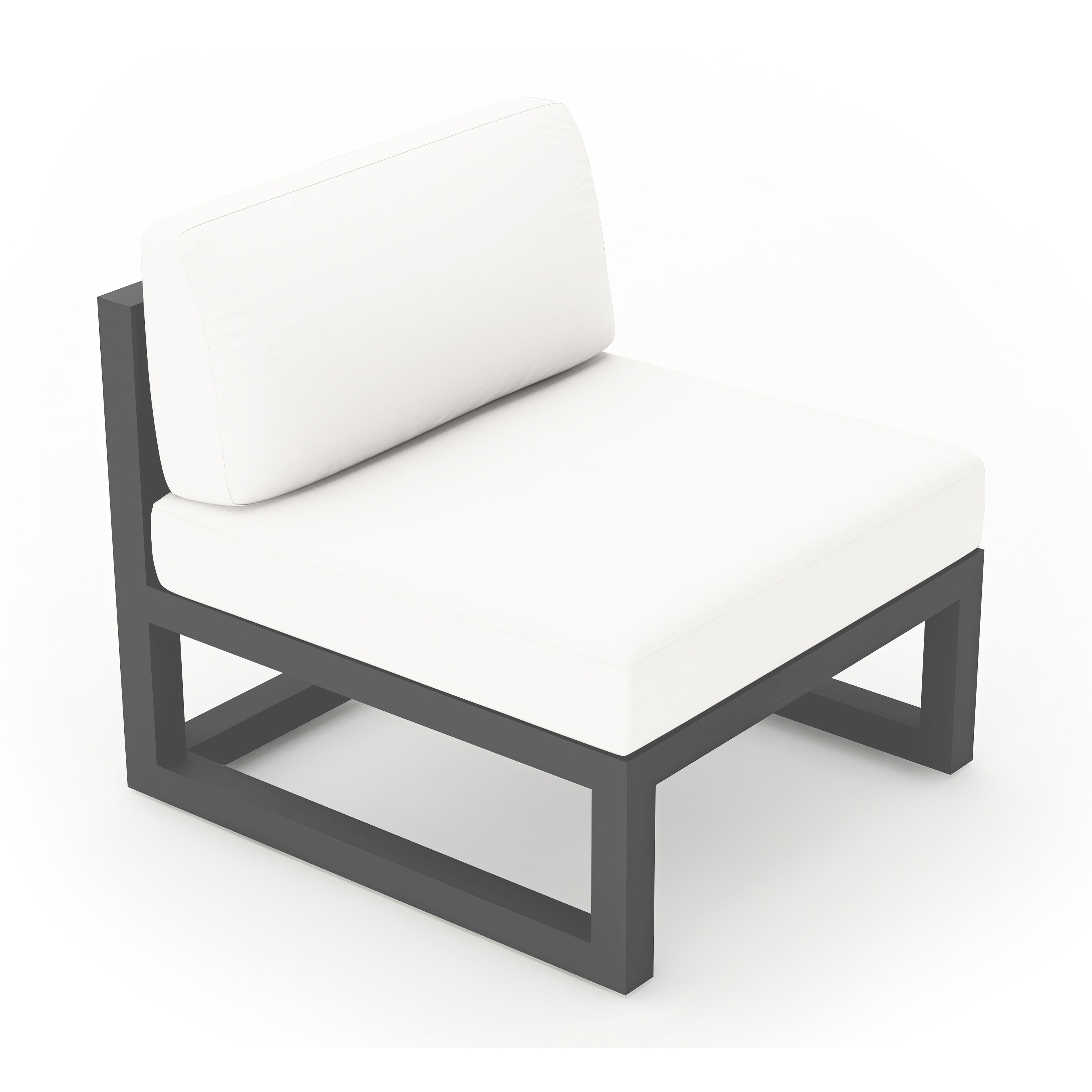 Avion Middle Section - Slate - Canvas Natural