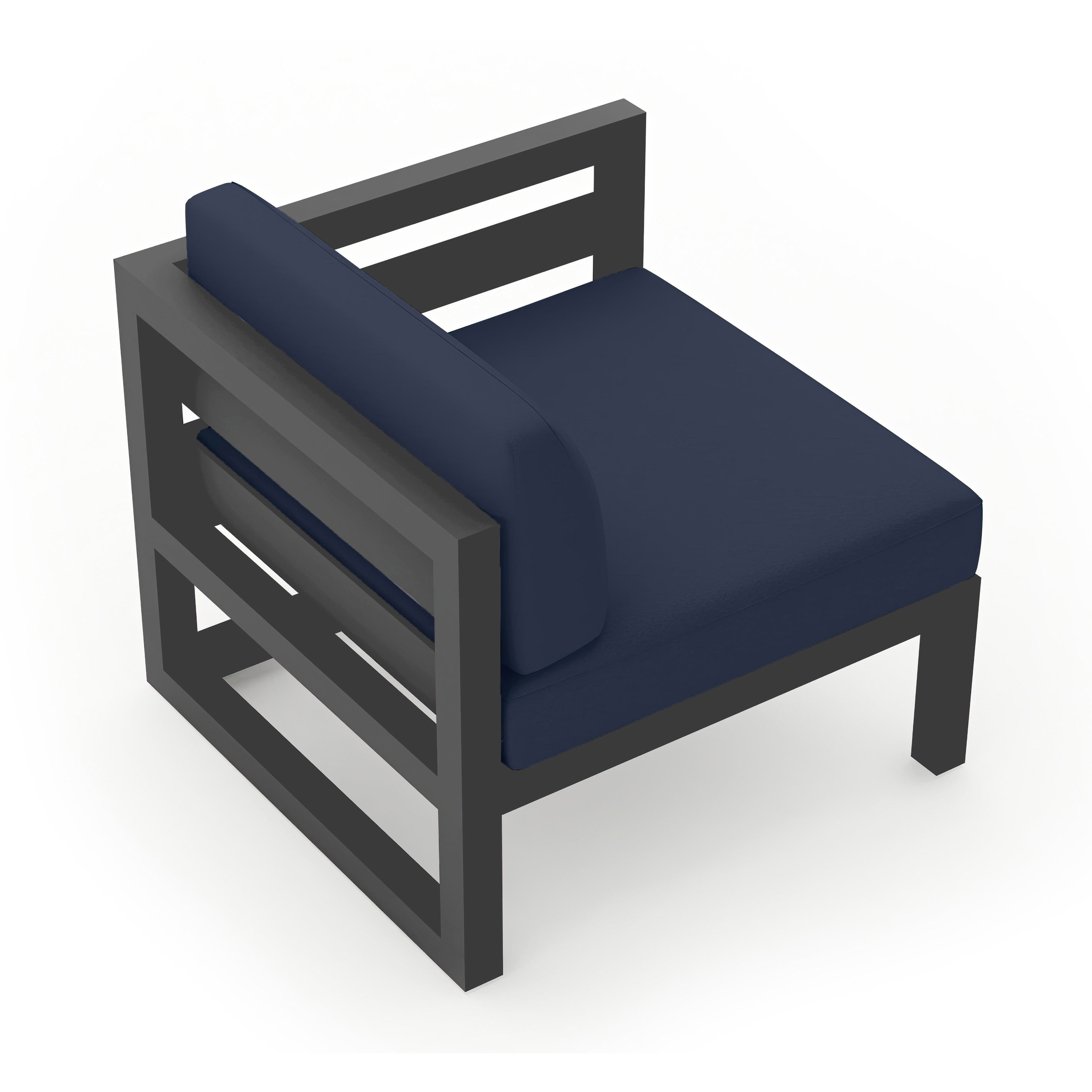Avion Right Arm Section - Slate - Spectrum Indigo