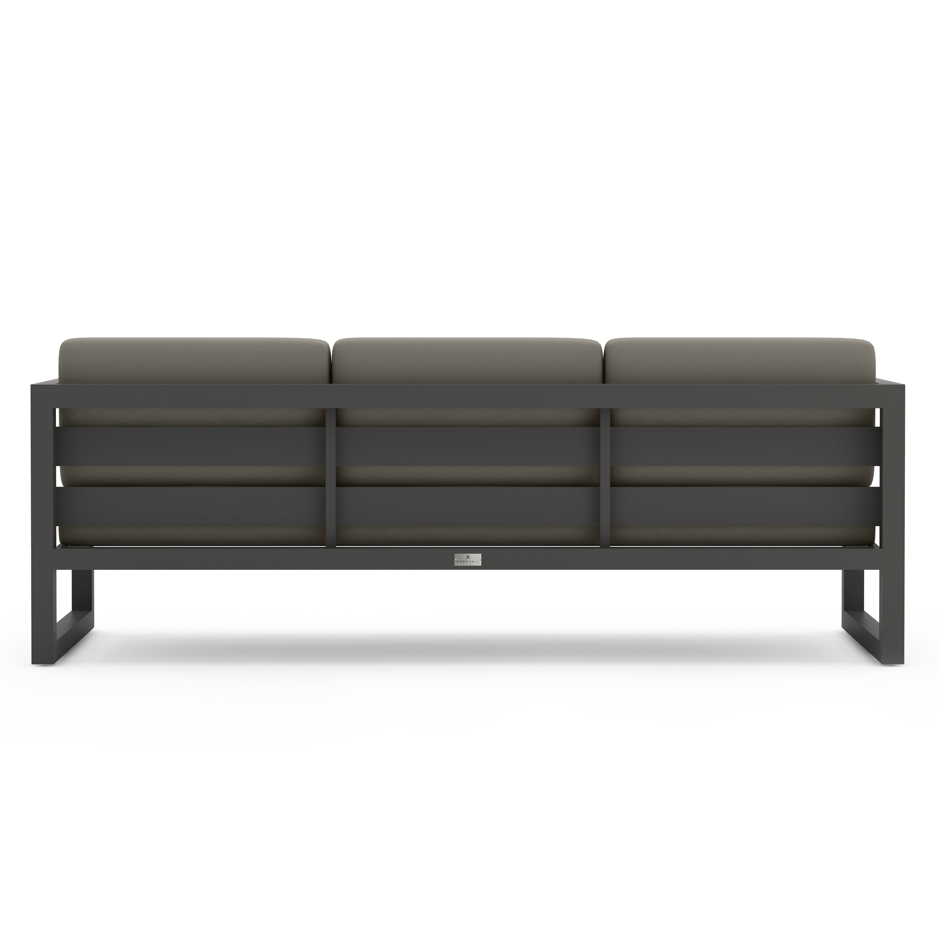 Avion Sofa#Finish_Slate#Fabric_Canvas Charcoal