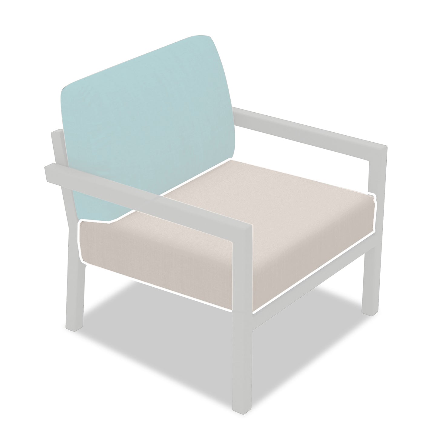 27" Square Seat Cushion