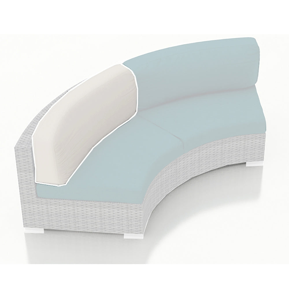 Curve Loveseat Back Cushion