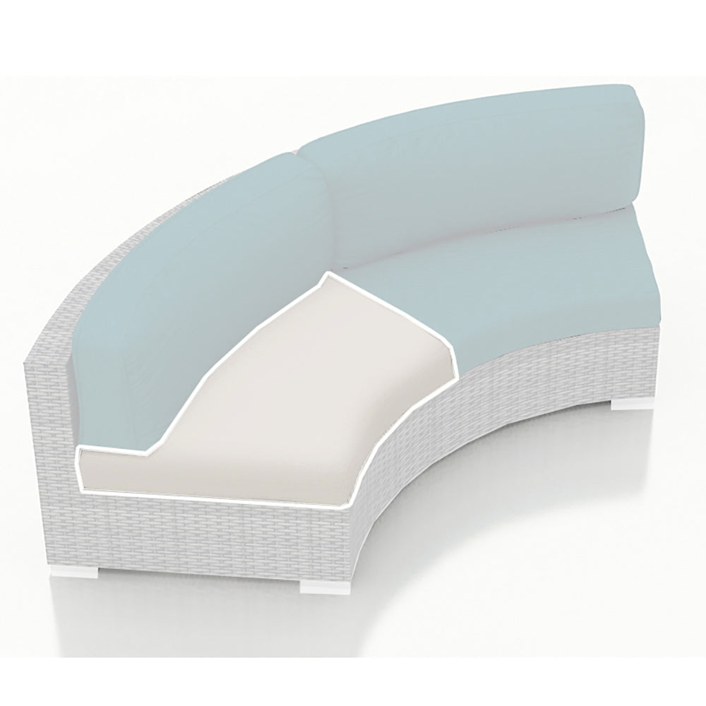 Curve Loveseat Seat Cushion