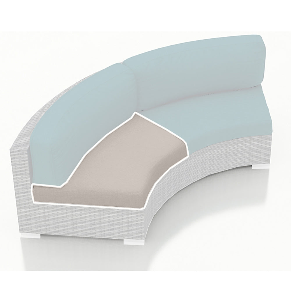 Curve Loveseat Seat Cushion