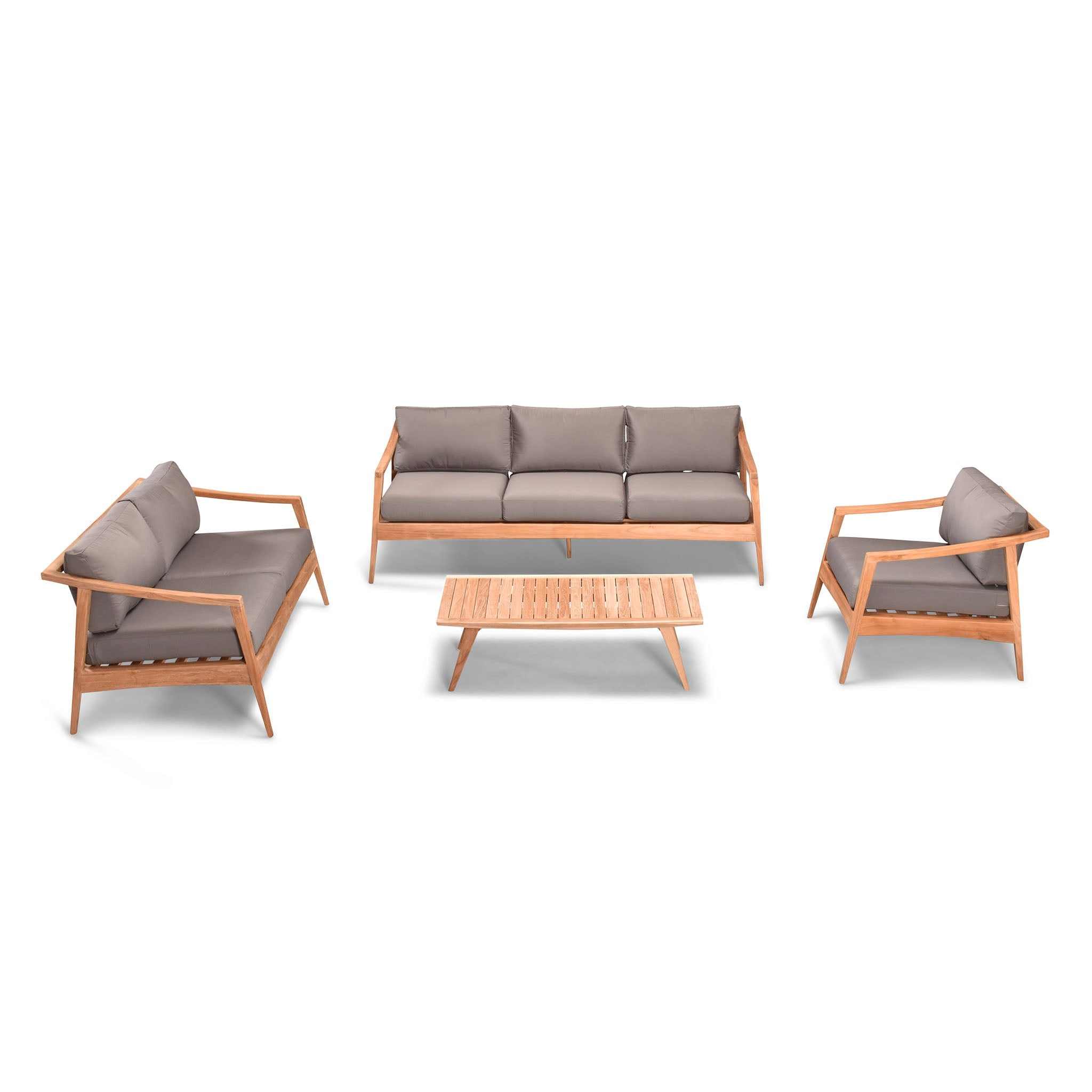 variant:Club Chair and Loveseat / Canvas Charcoal