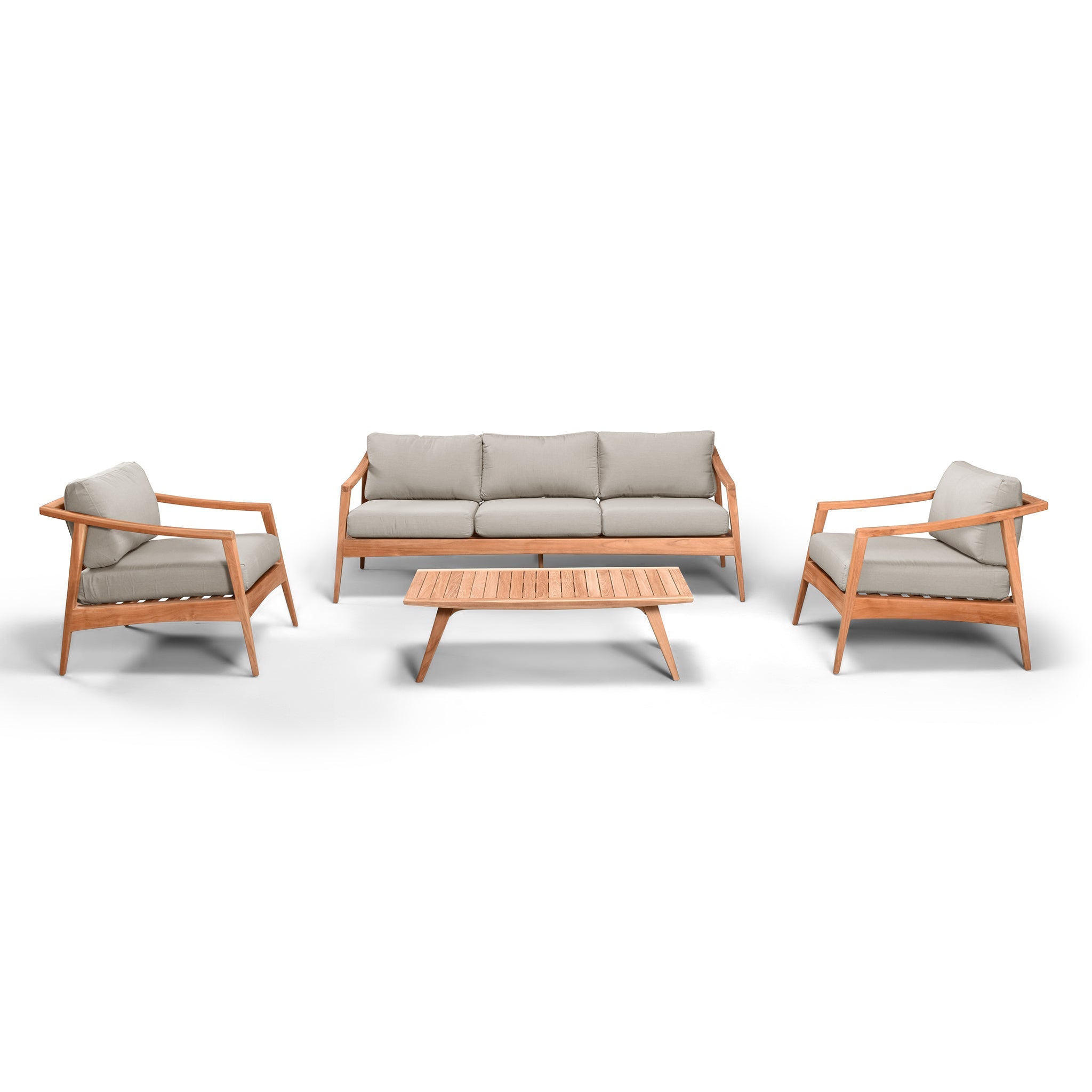 variant:Two Club Chairs / Cast Silver