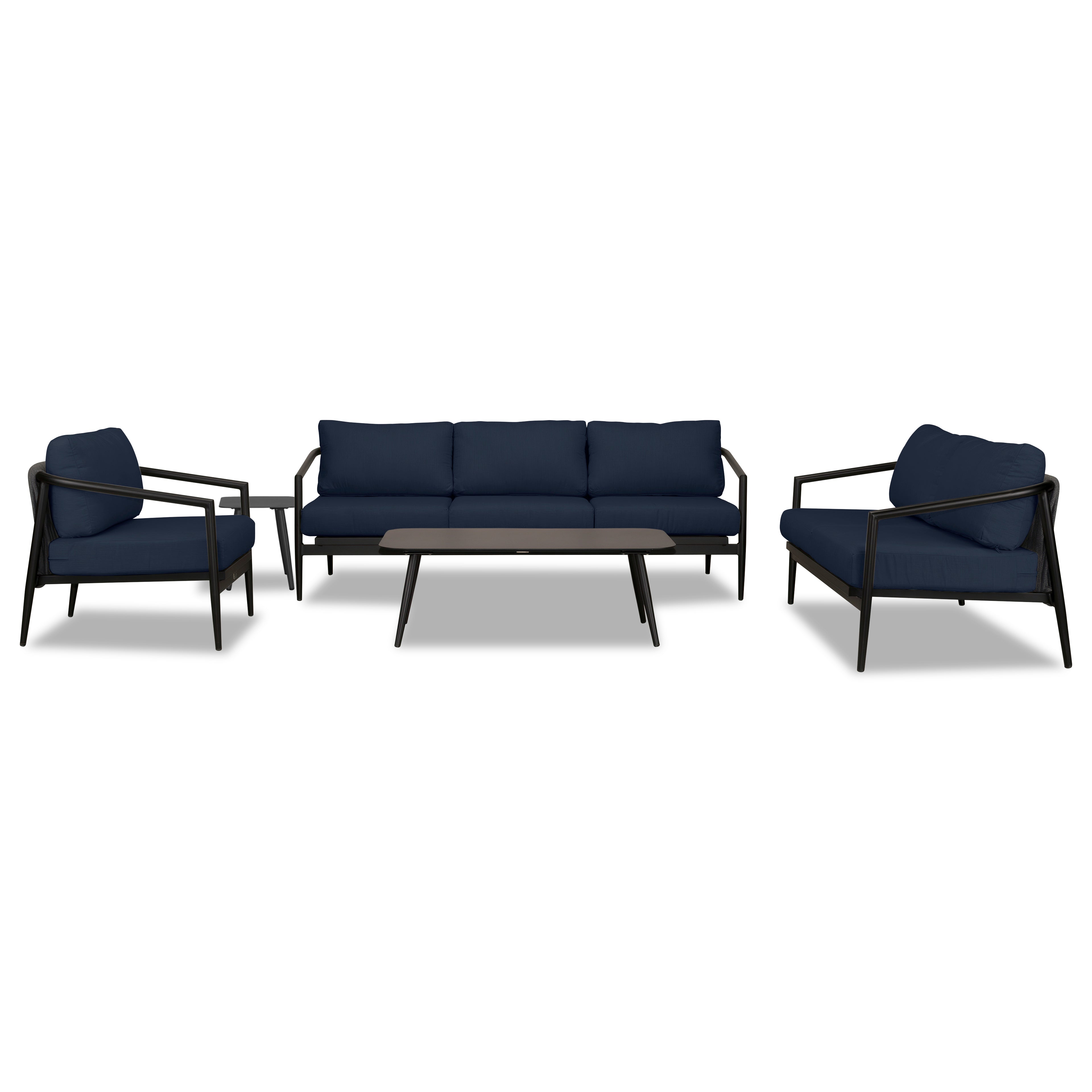 Olio 5 Piece Sofa Loveseat Set