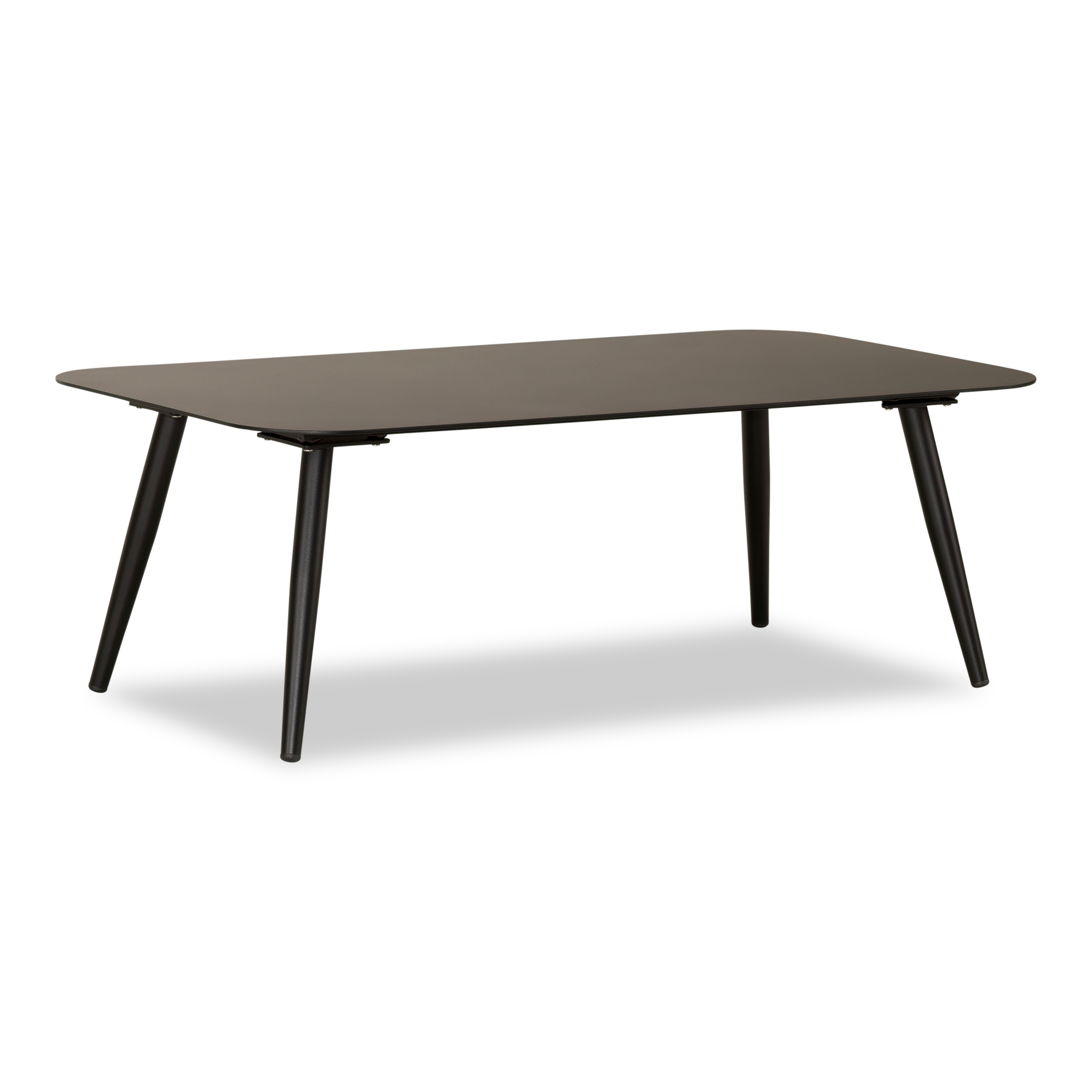 Olio Rectangular Coffee Table#Finish_Black