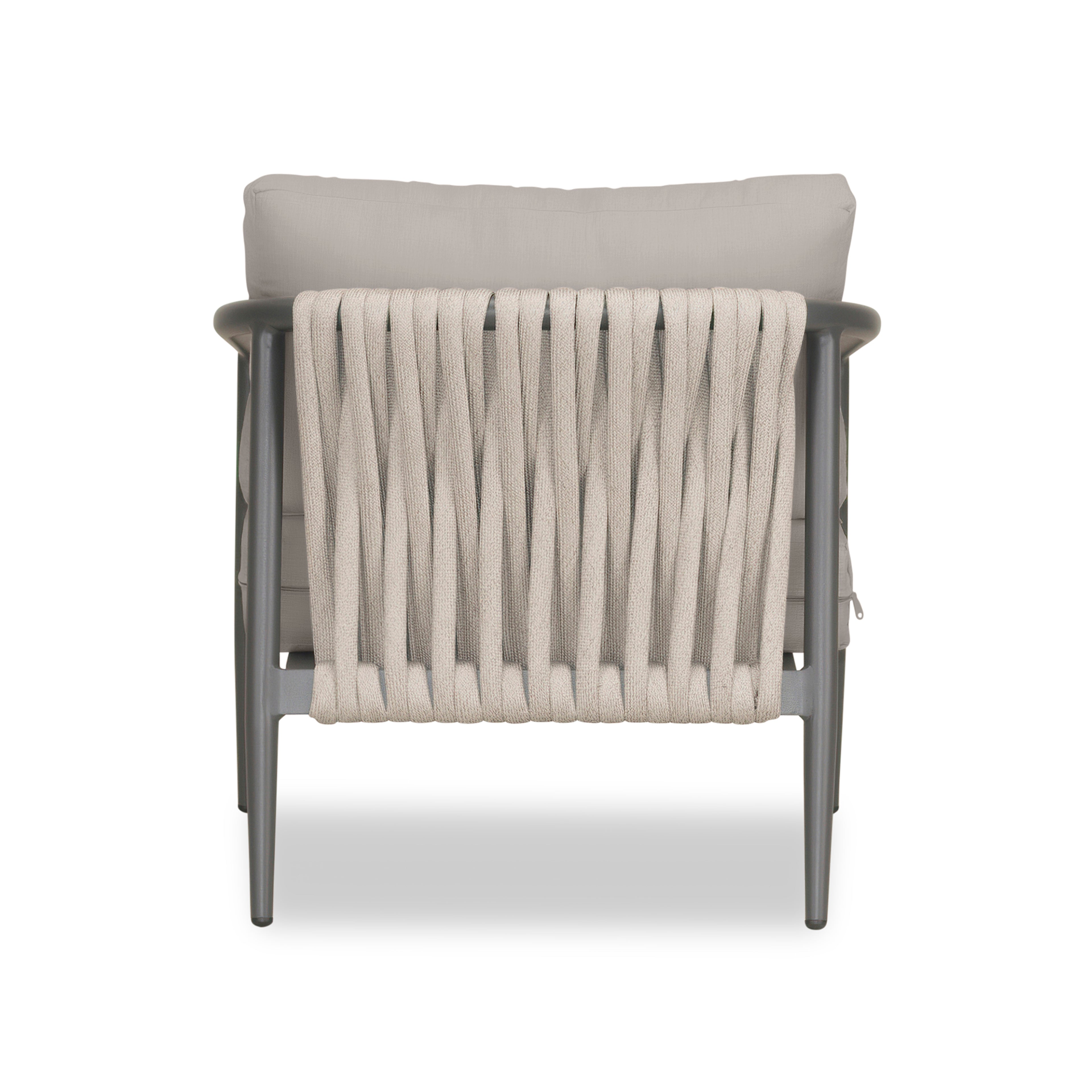 Olio Club Chair#Finish_Slate#Fabric_Canvas Charcoal