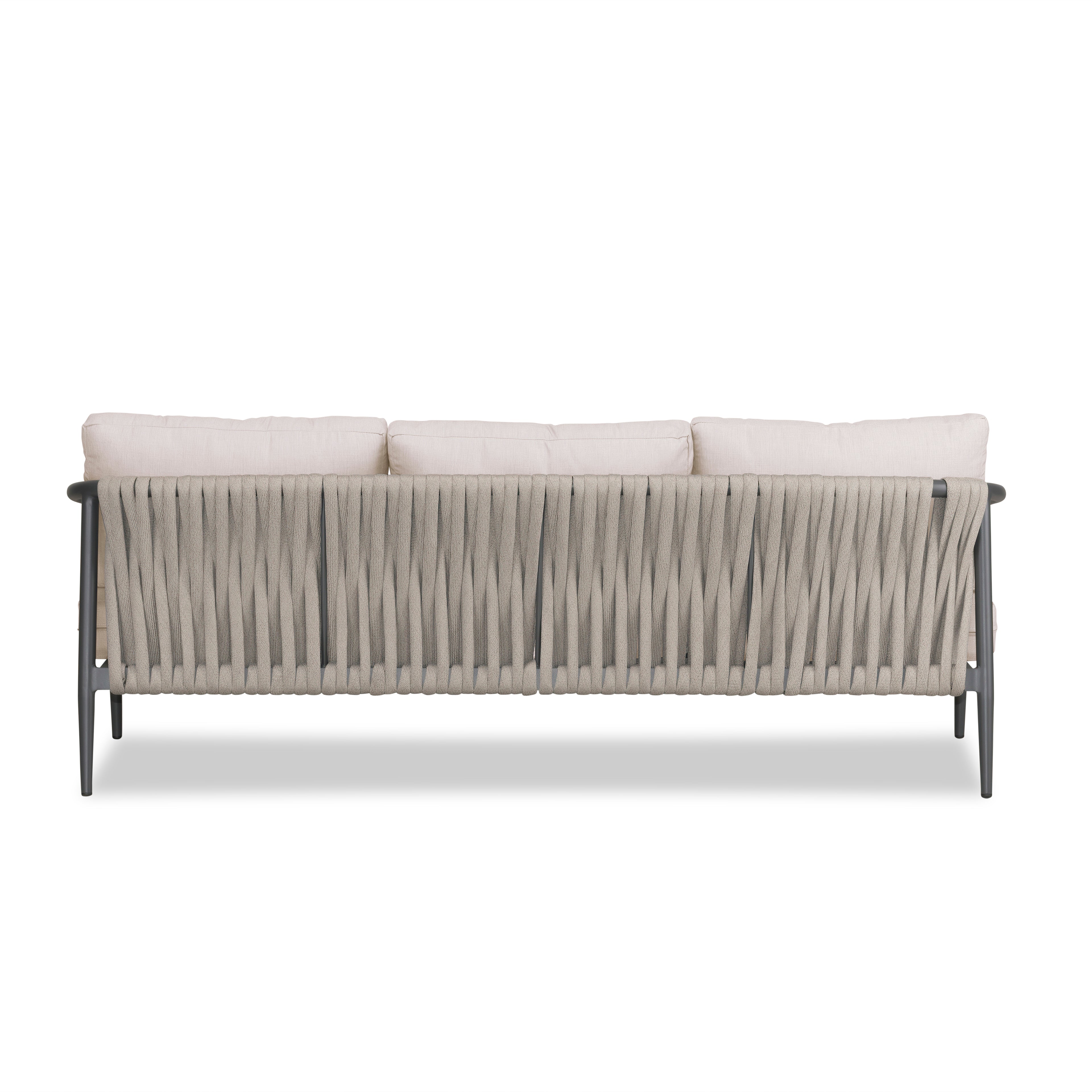 Olio Sofa#Finish_Slate#Fabric_Cast Silver