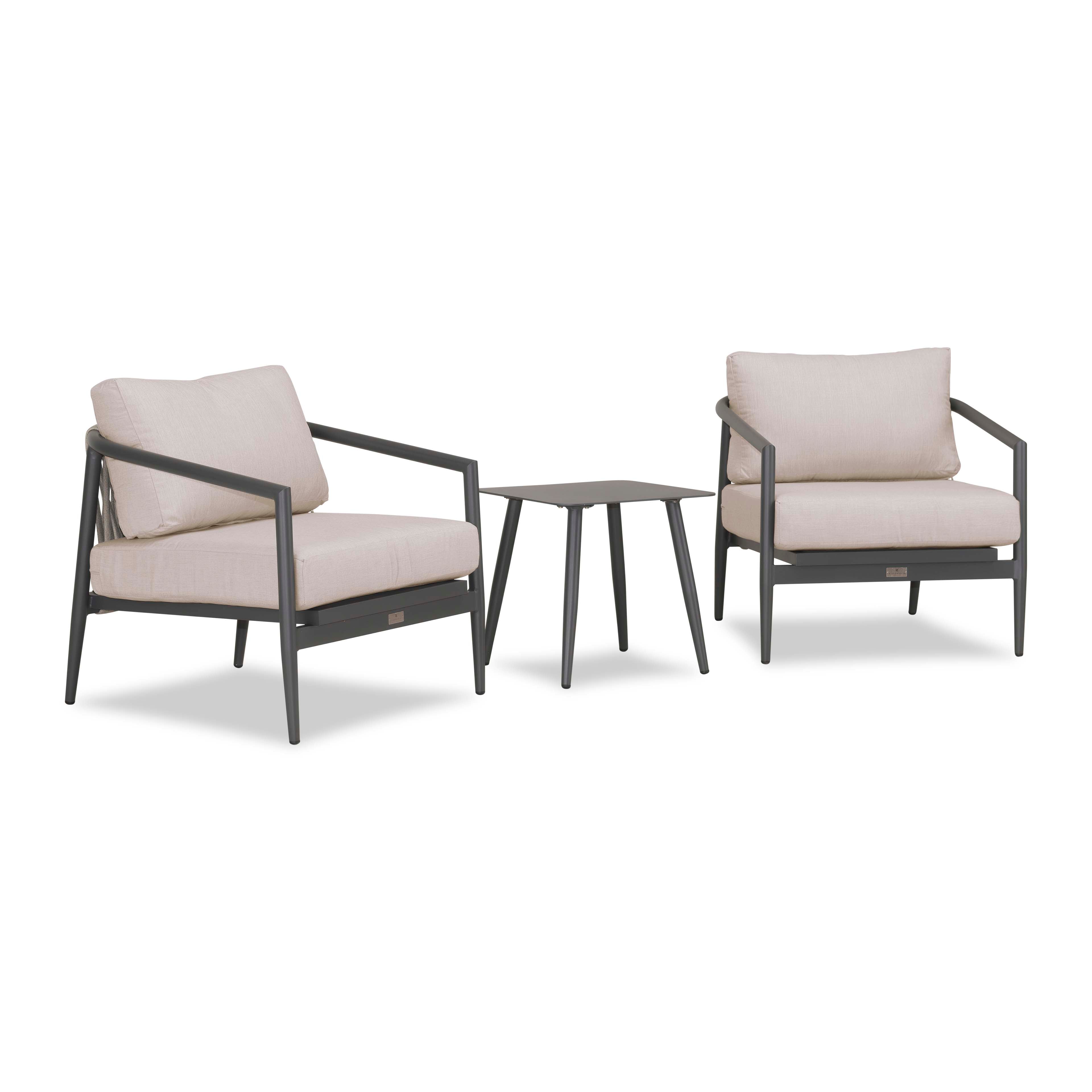 Olio 3 Piece Club Chair Set#Finish_Slate#Fabric_Cast Silver