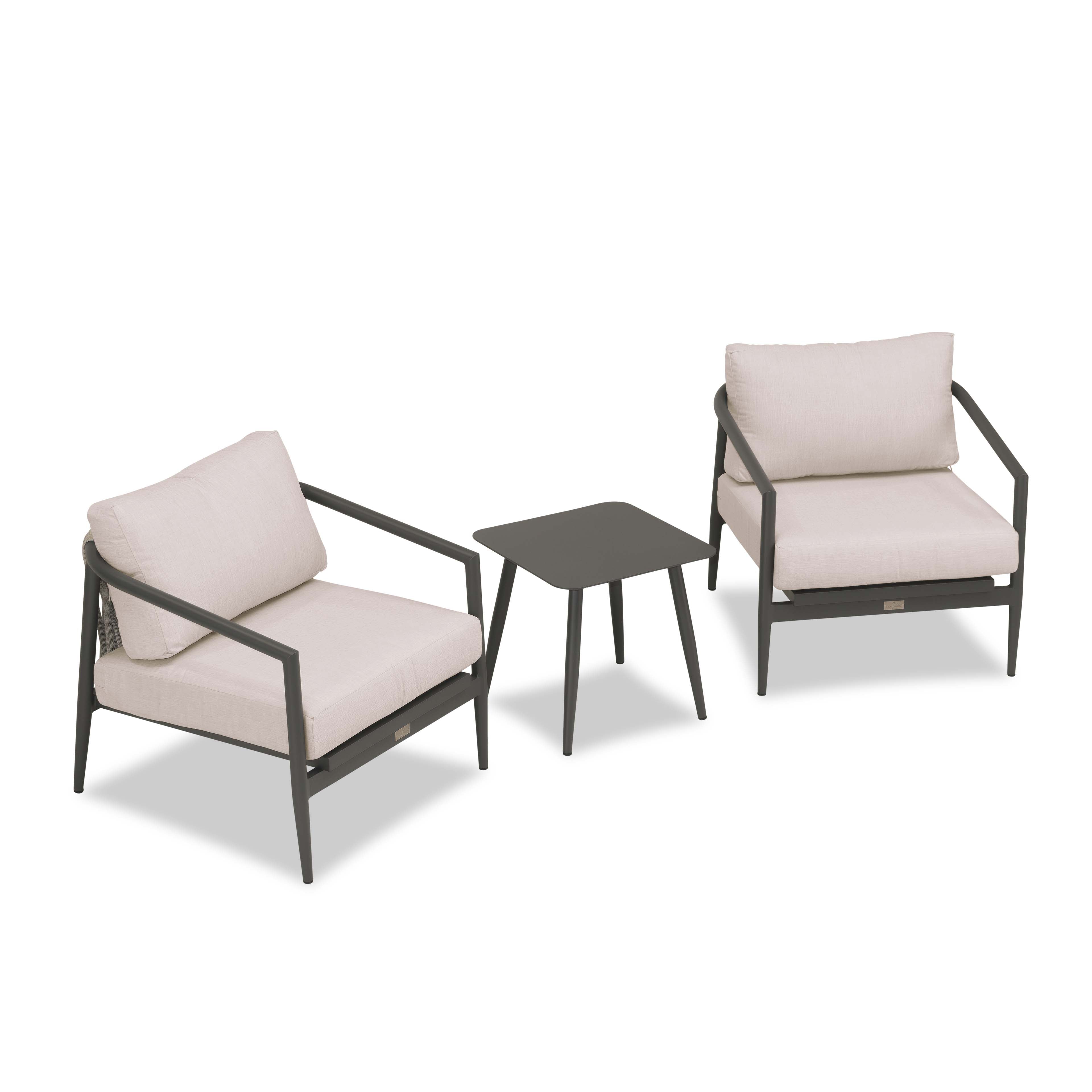 Olio 3 Piece Club Chair Set#Finish_Slate#Fabric_Cast Silver