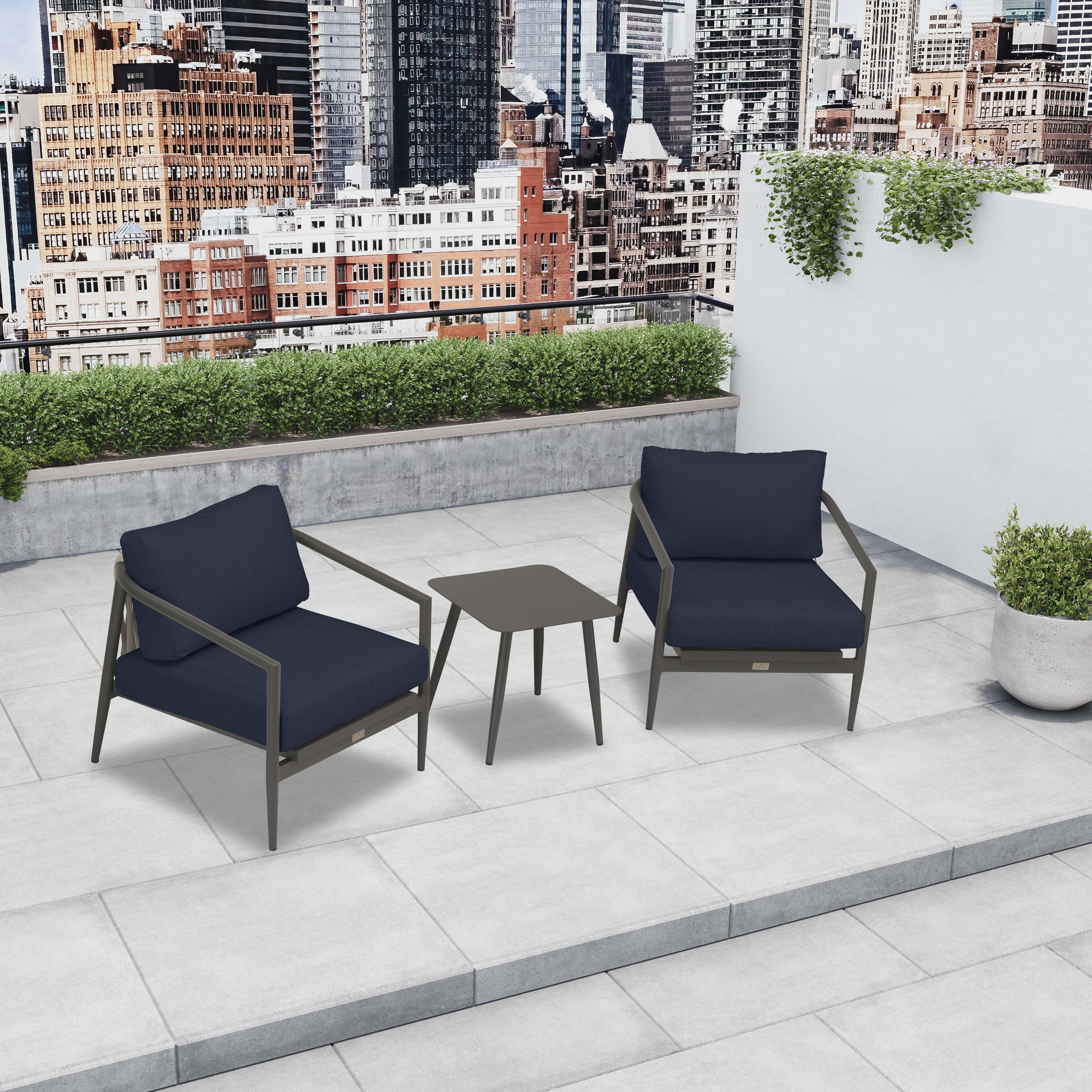 Olio 3 Piece Club Chair Set#Finish_Slate#Fabric_Spectrum Indigo