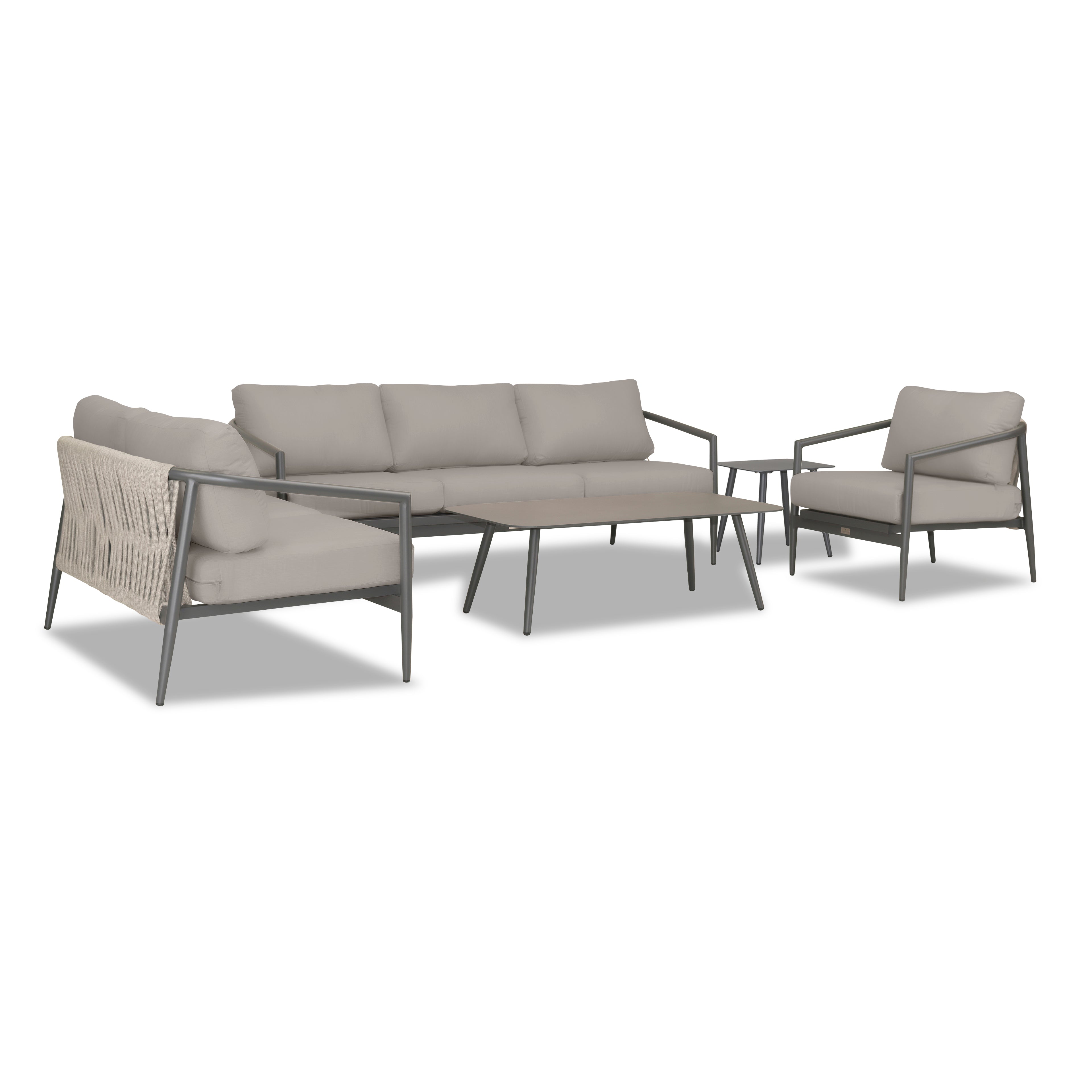Olio 5 Piece Sofa Loveseat Set
