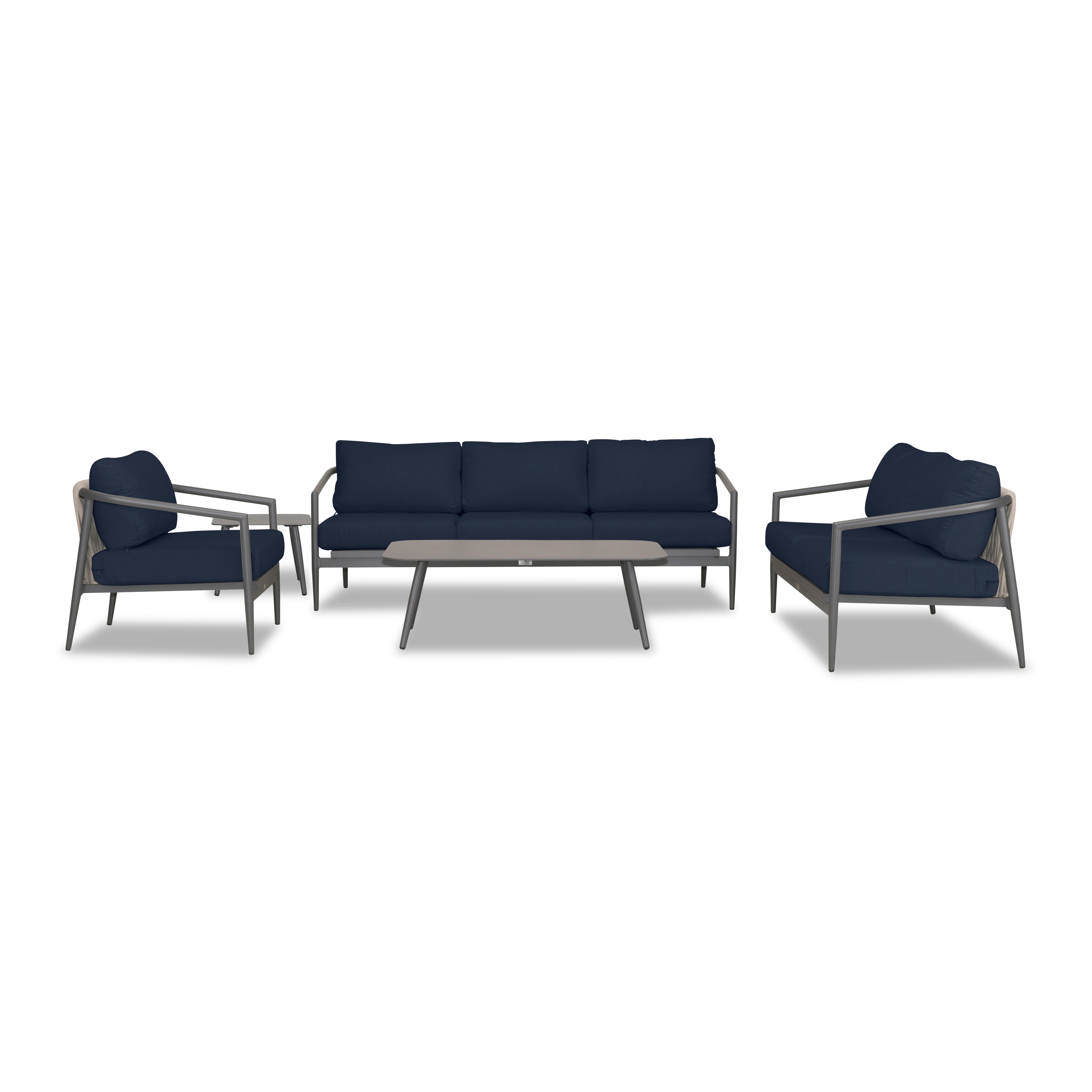Olio 5 Piece Sofa Loveseat Set