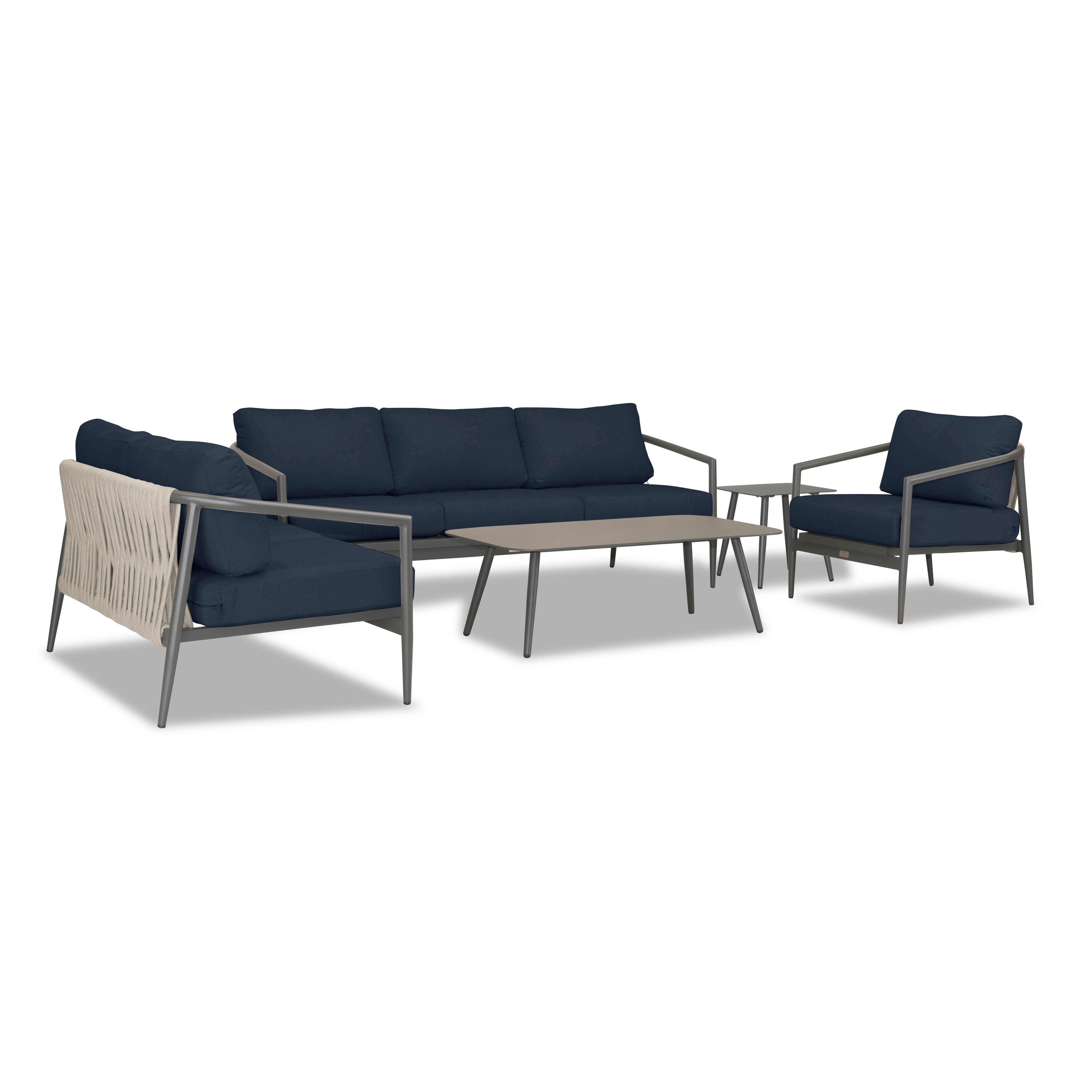 Olio 5 Piece Sofa Loveseat Set