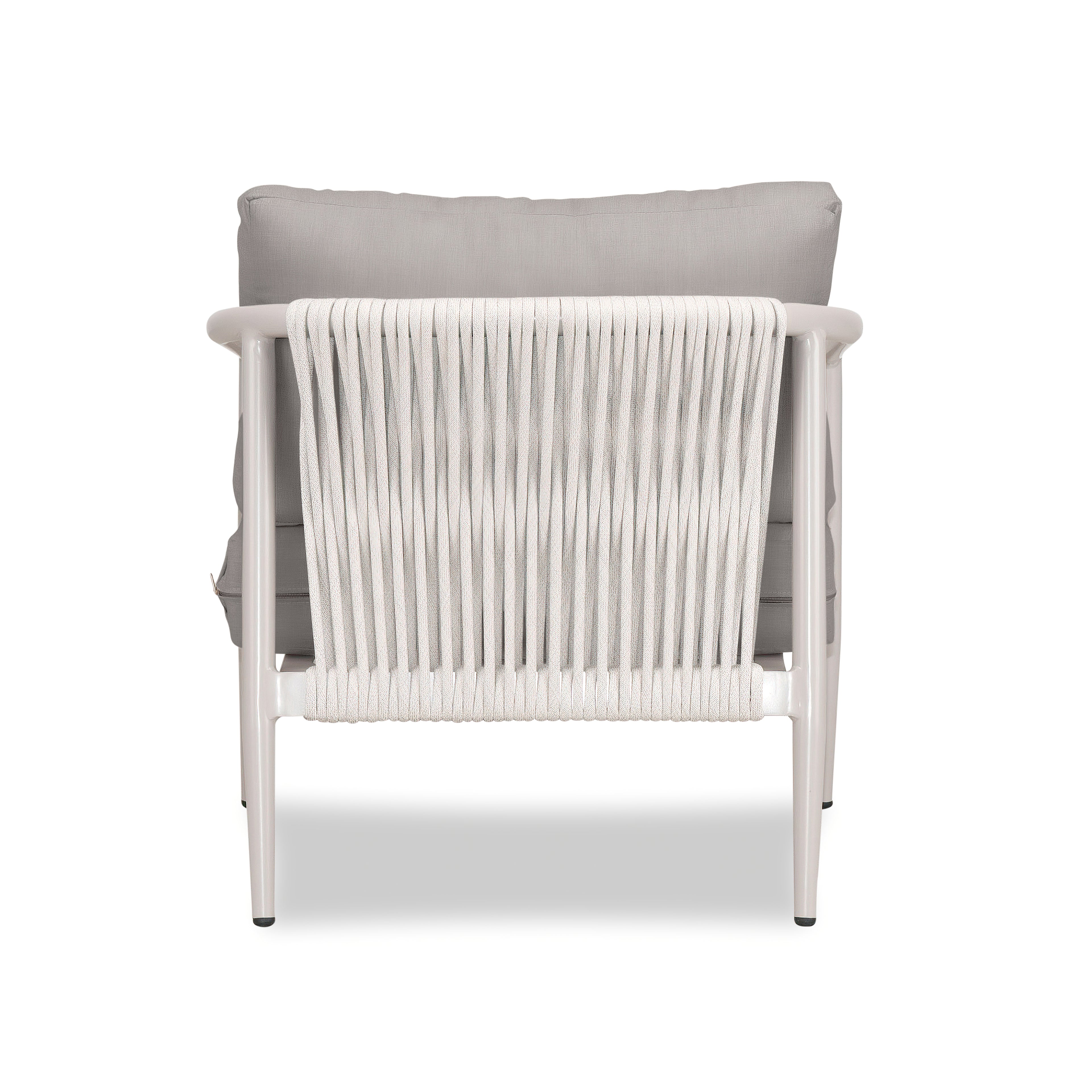 Olio Club Chair#Finish_Urban Stone#Fabric_Canvas Charcoal