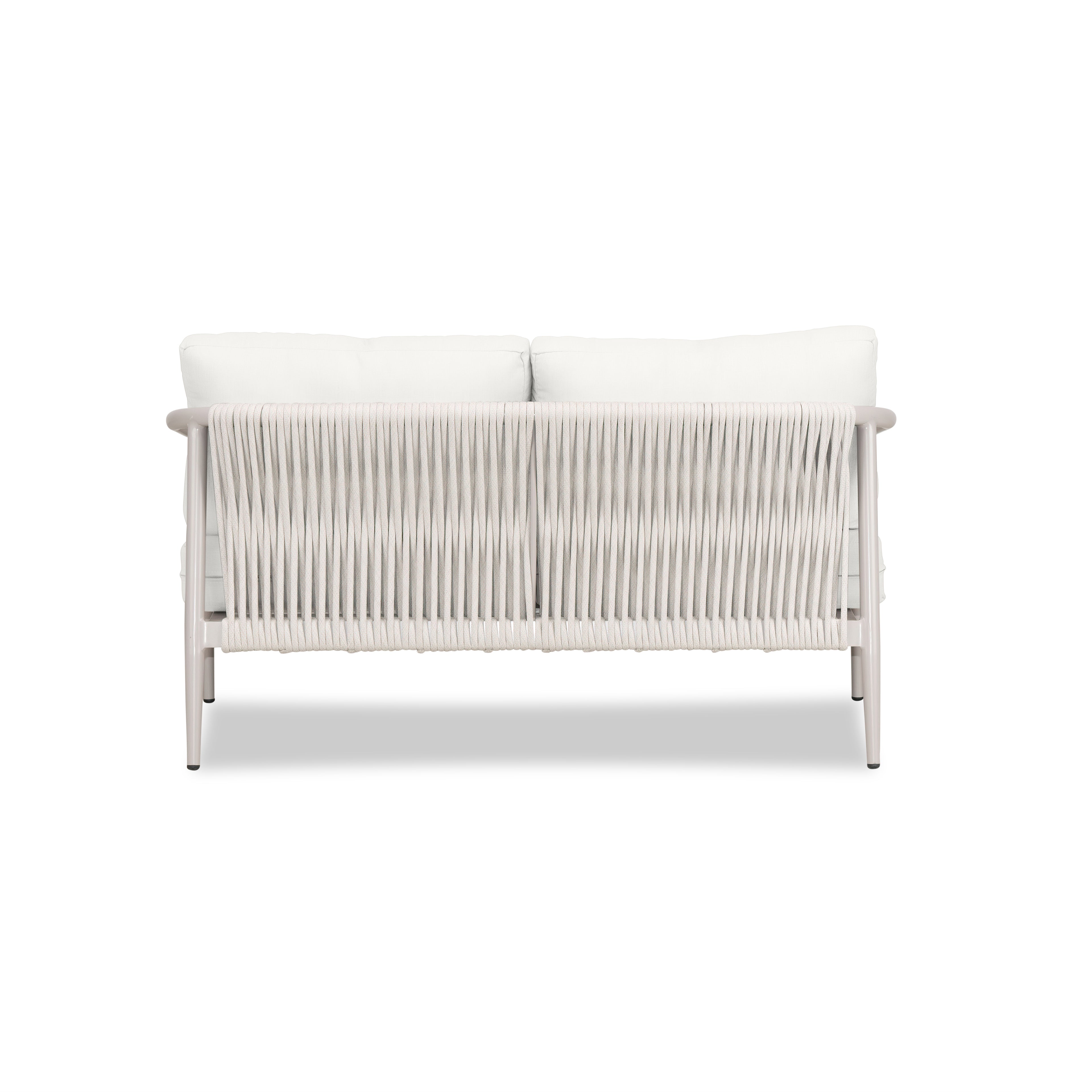 Olio Loveseat#Finish_Urban Stone#Fabric_Canvas Natural