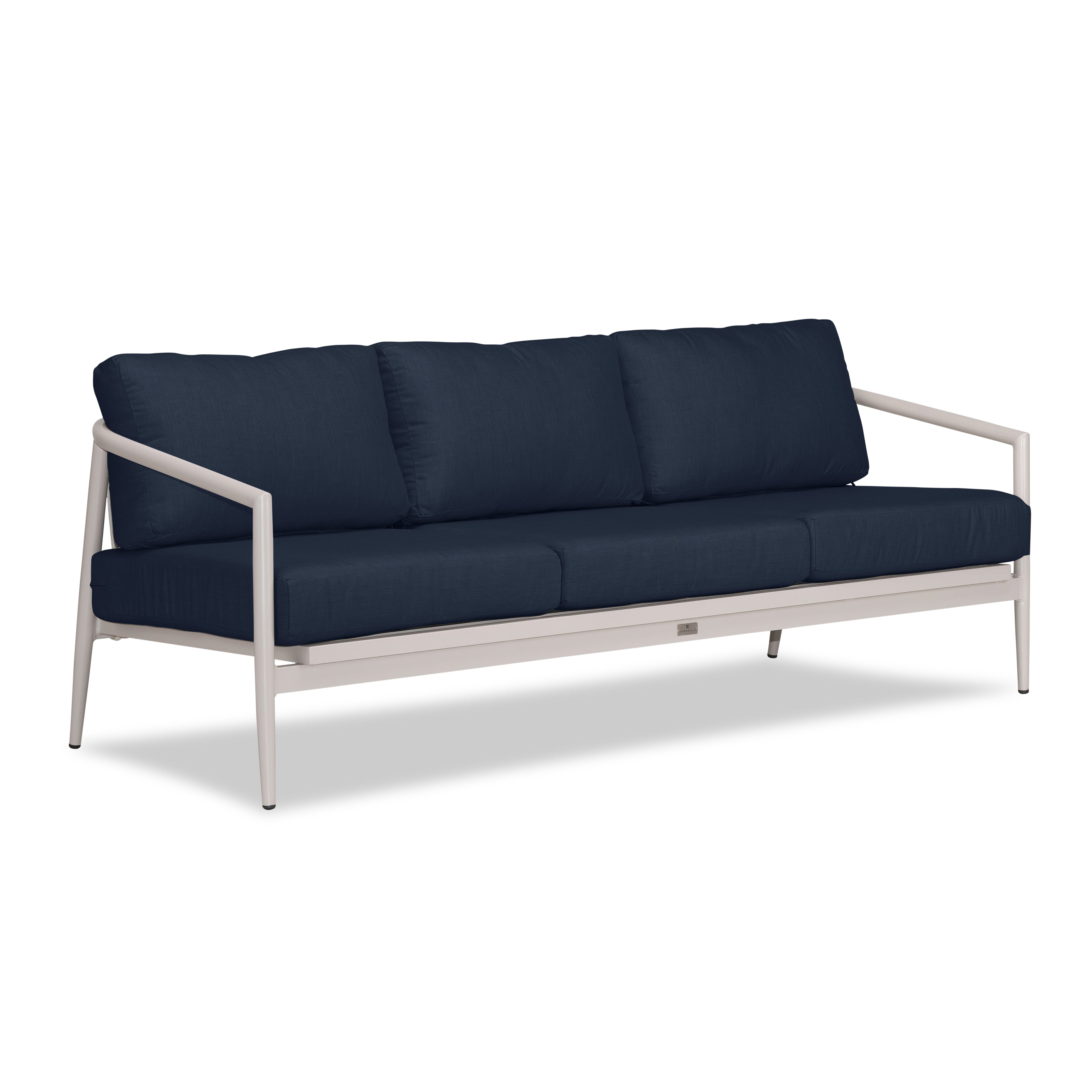 Olio Sofa#Finish_Urban Stone#Fabric_Spectrum Indigo