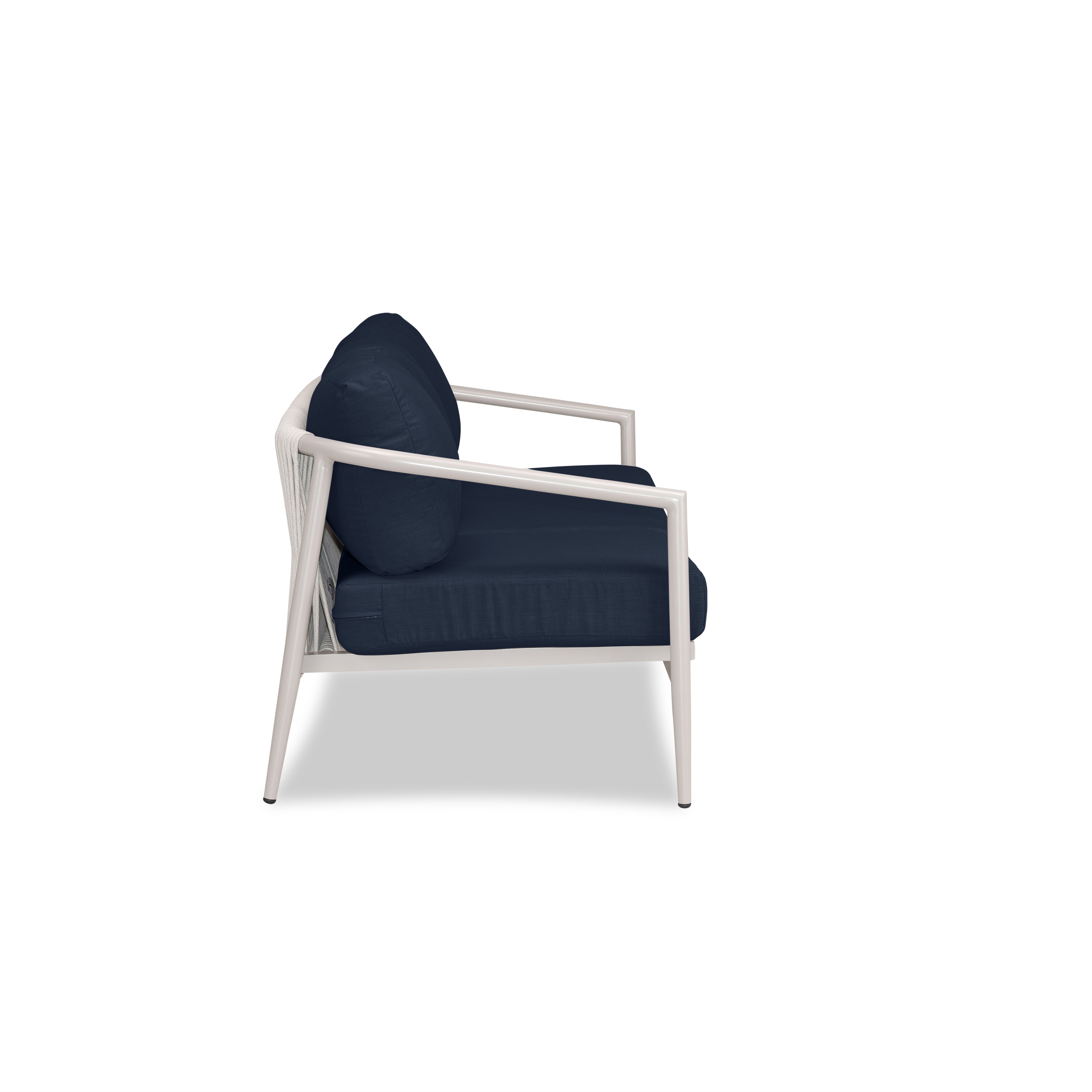 Olio Sofa#Finish_Urban Stone#Fabric_Spectrum Indigo