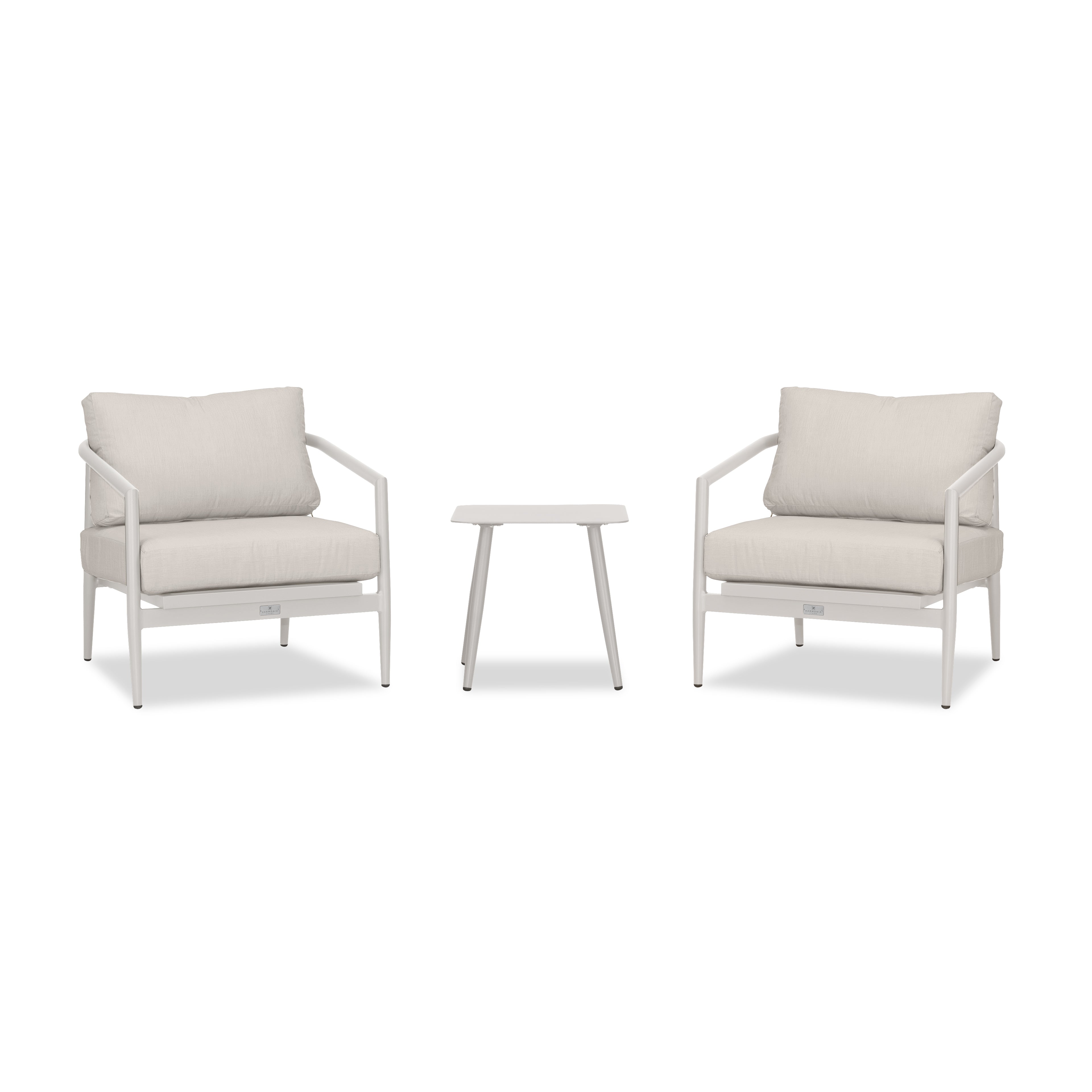 Olio 3 Piece Club Chair Set#Finish_Urban Stone#Fabric_Cast Silver