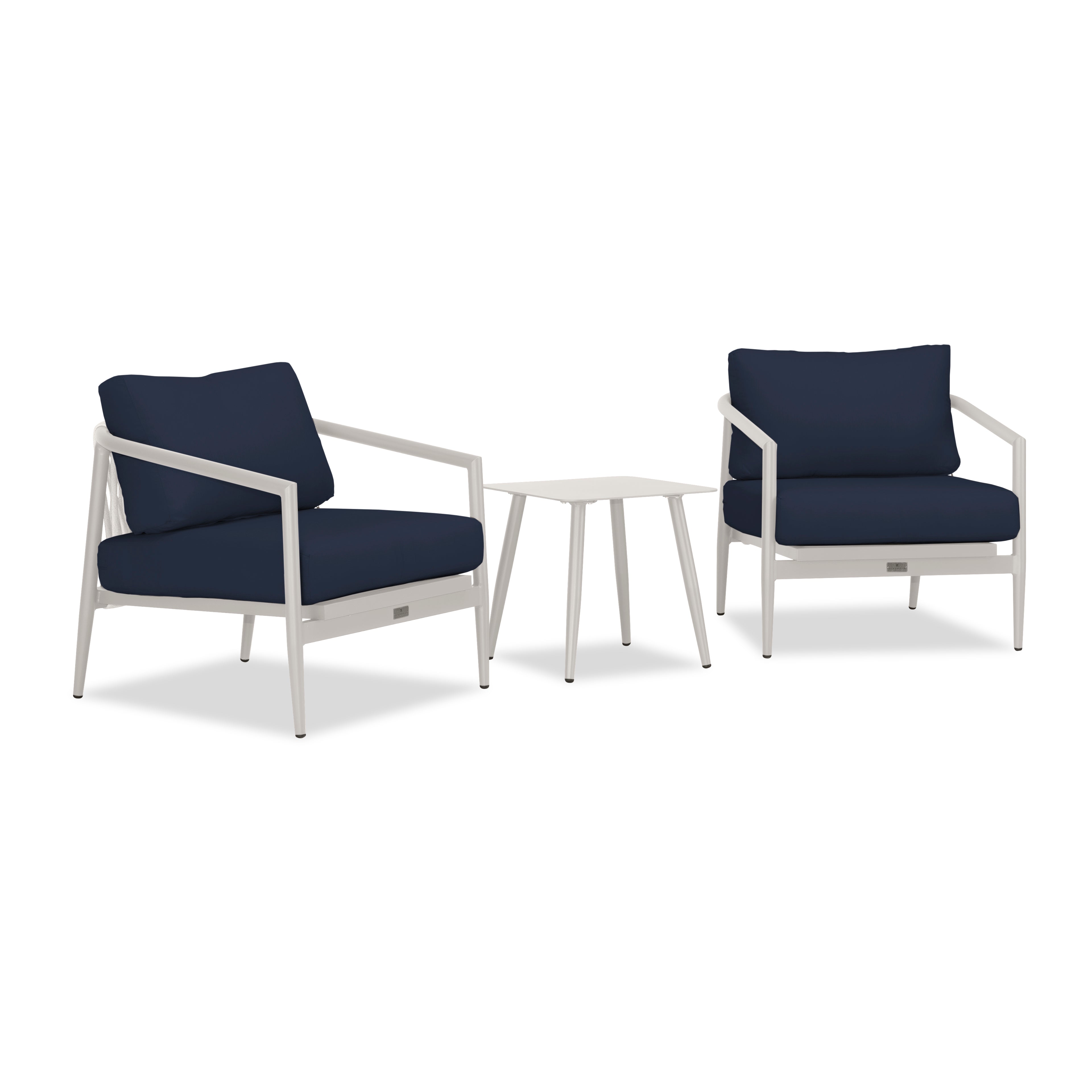 Olio 3 Piece Club Chair Set#Finish_Urban Stone#Fabric_Spectrum Indigo