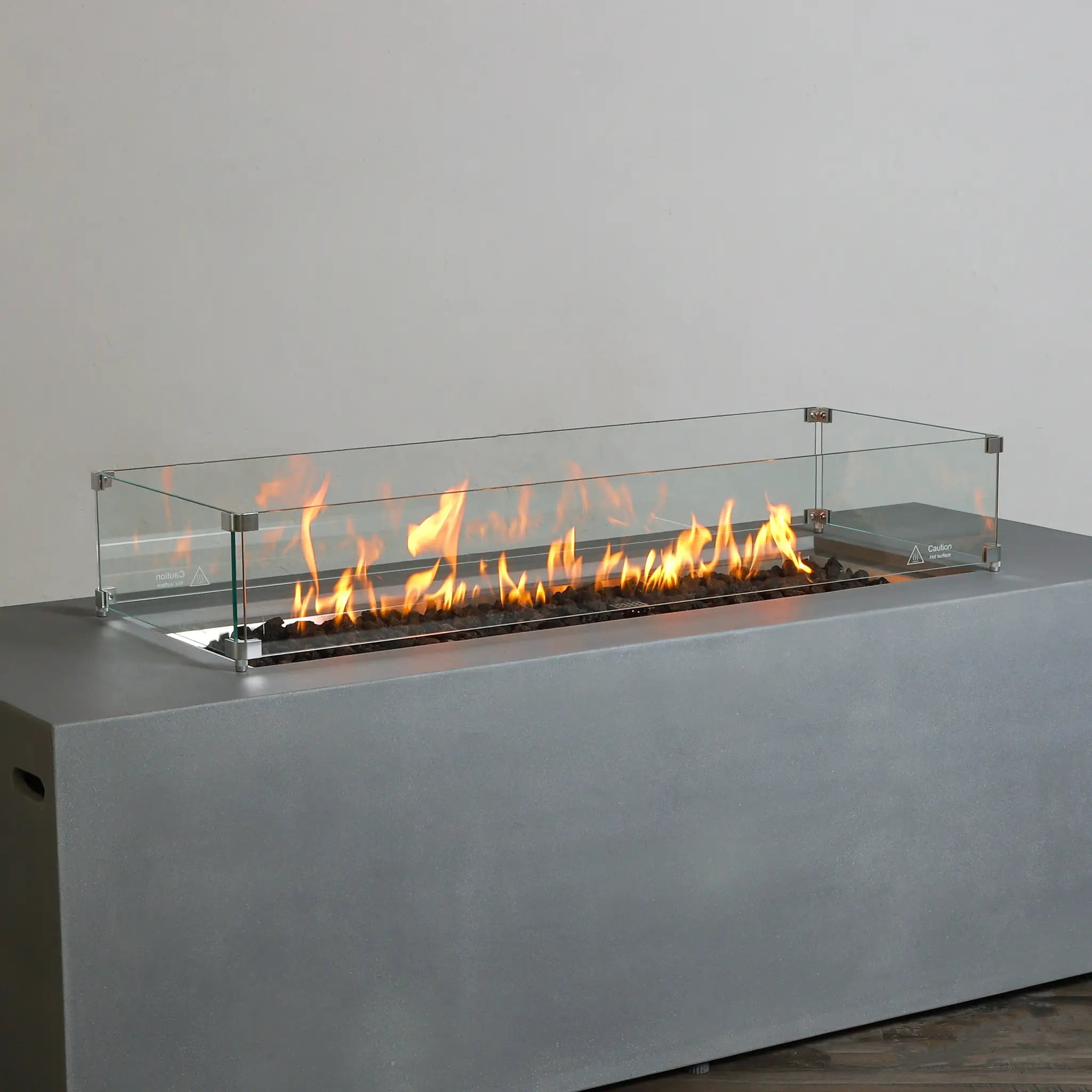 Mason Linear Glass Wind Guard