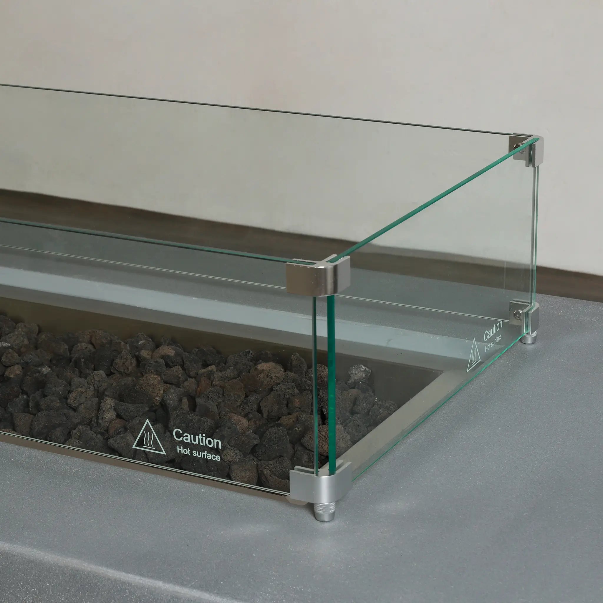 Mason Linear Glass Wind Guard