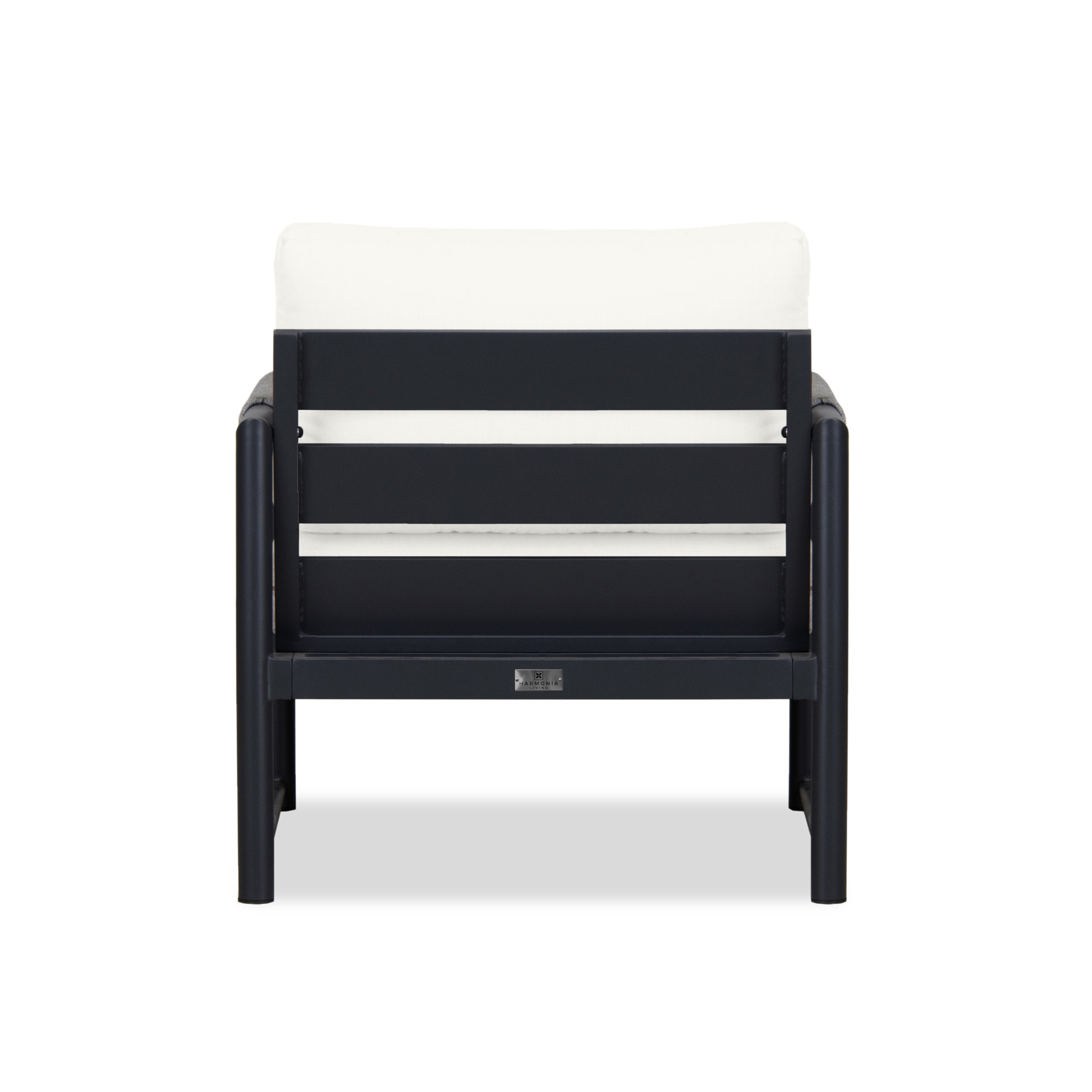 Alto Club Chair - Black - Canvas Natural