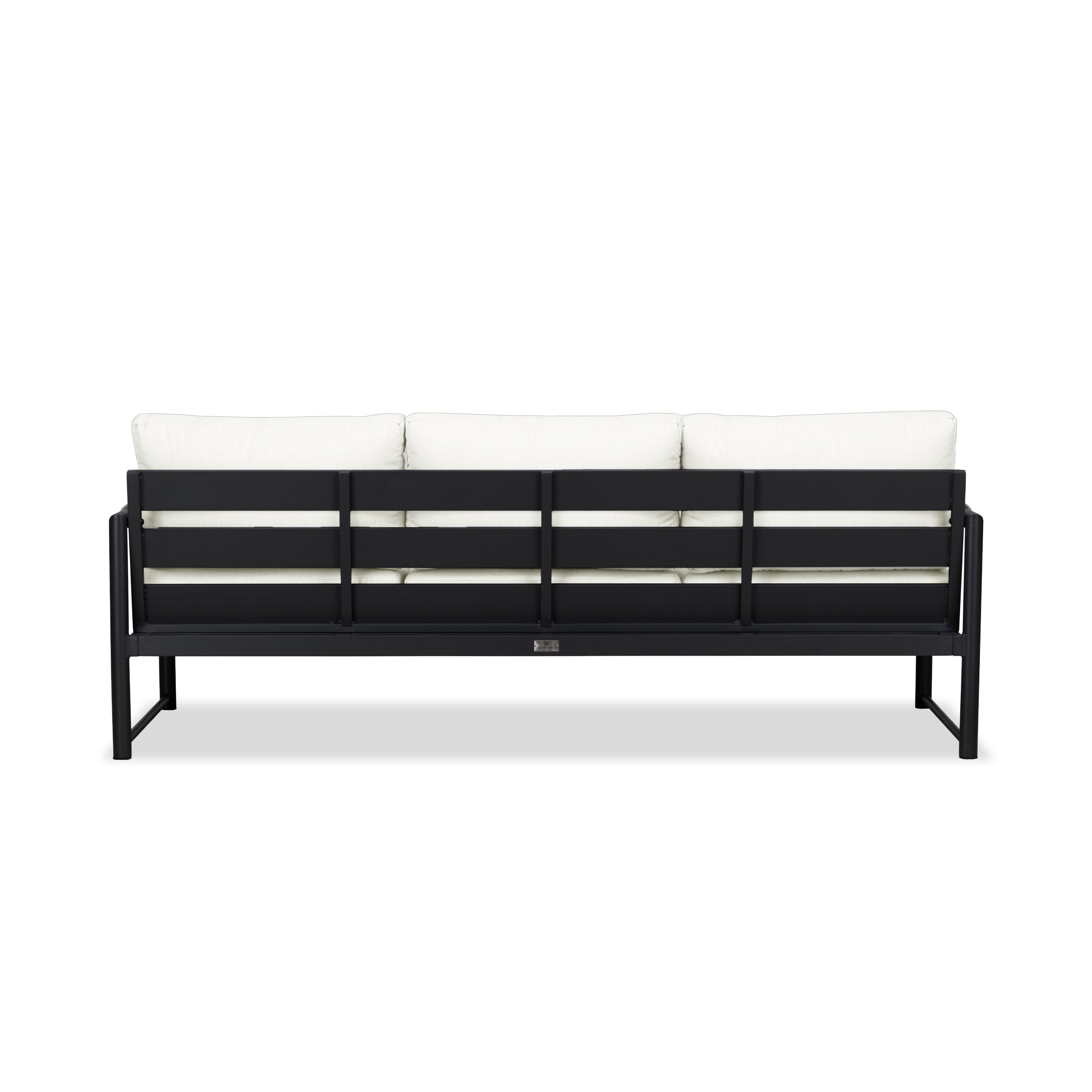 Alto Sofa - Black - Canvas Natural