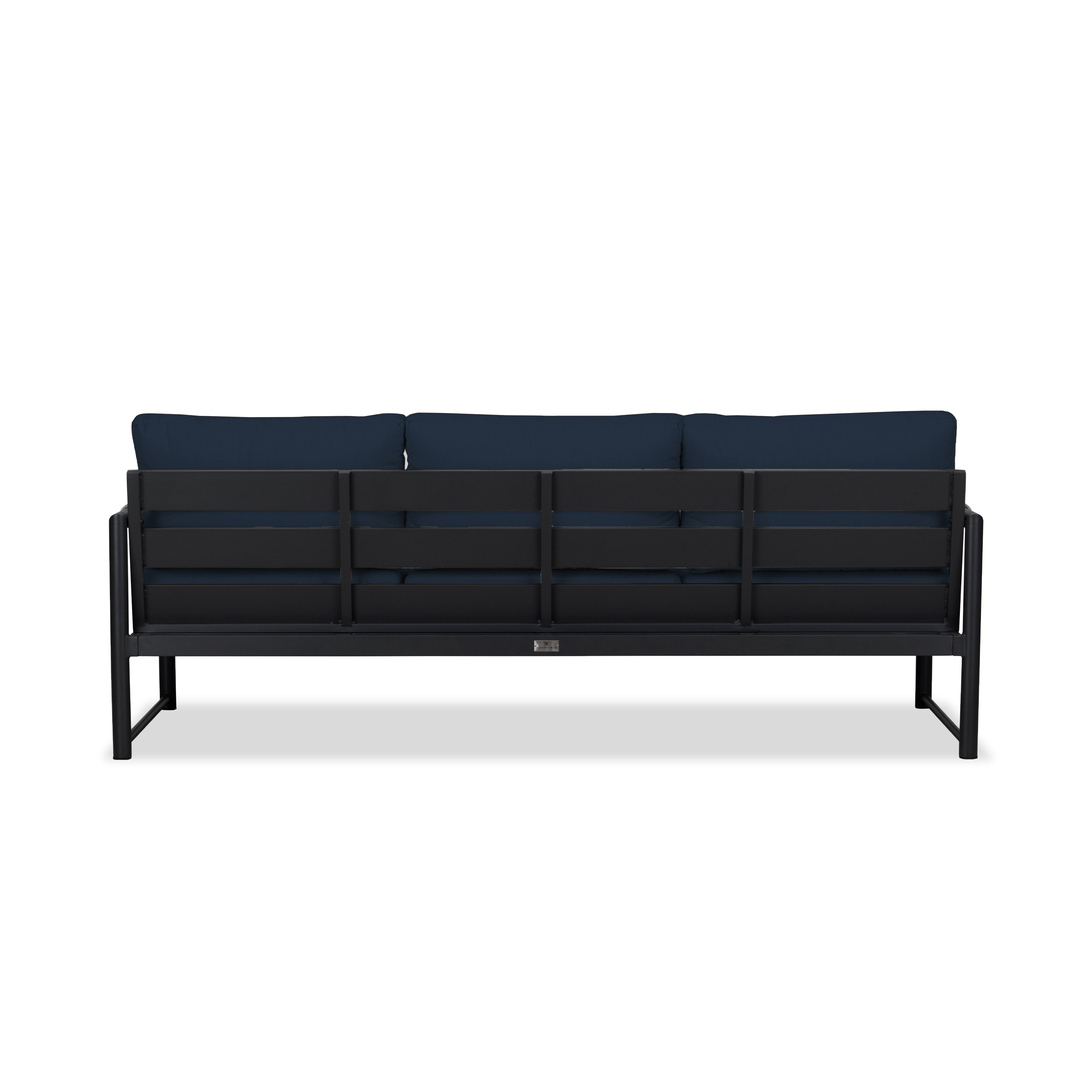 Alto Sofa - Black - Spectrum Indigo