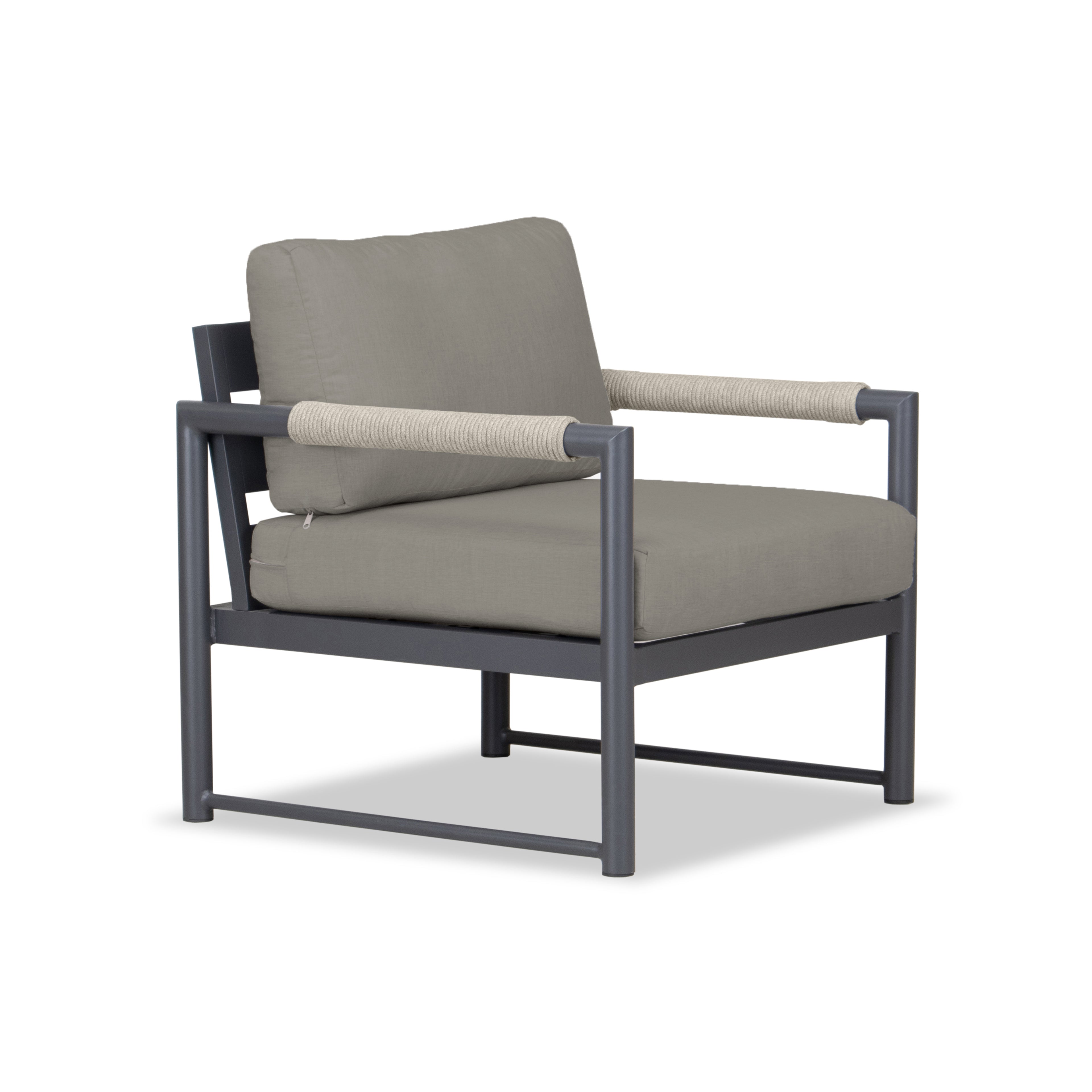 Alto Club Chair - Slate - Canvas Charcoal