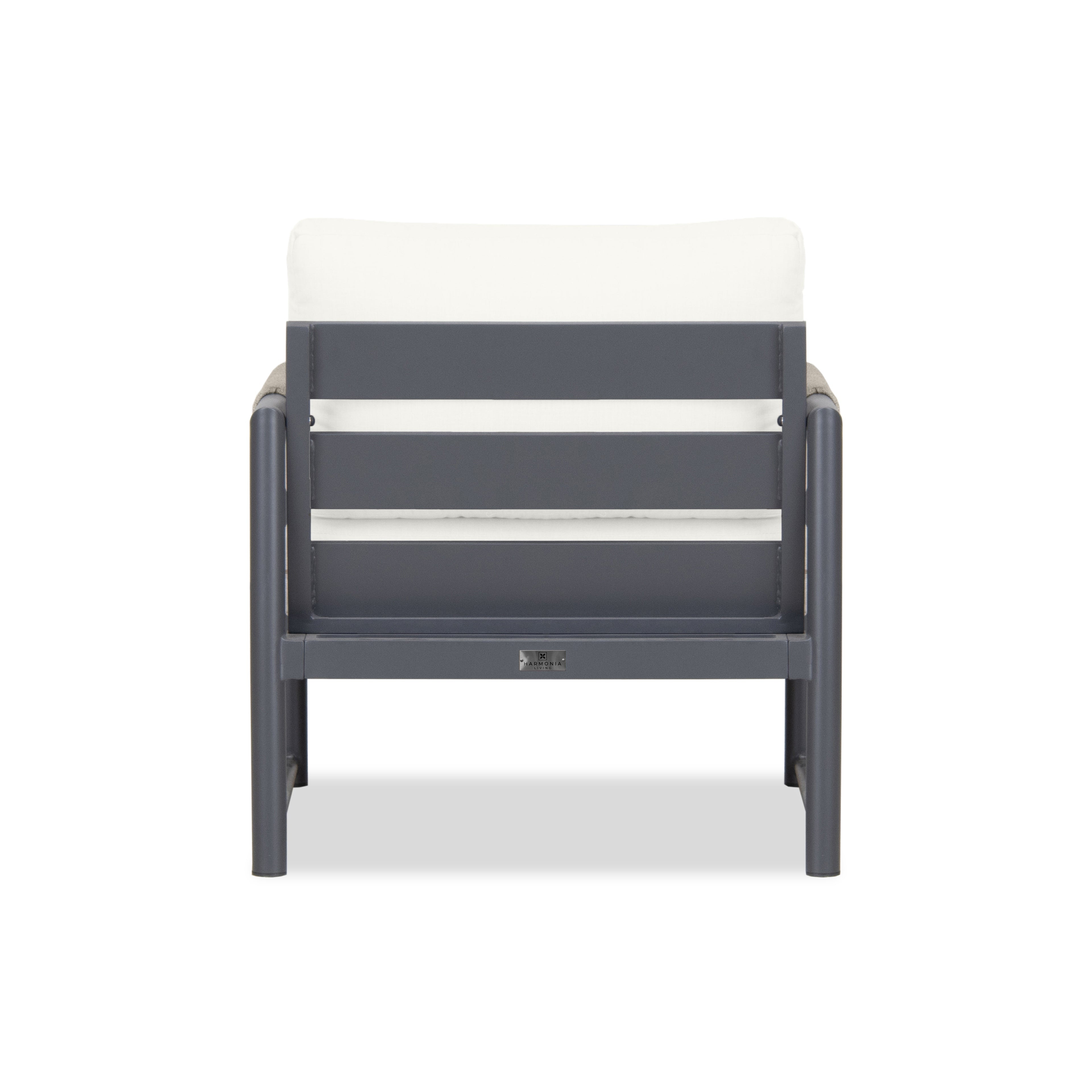 Alto Club Chair - Slate - Canvas Natural