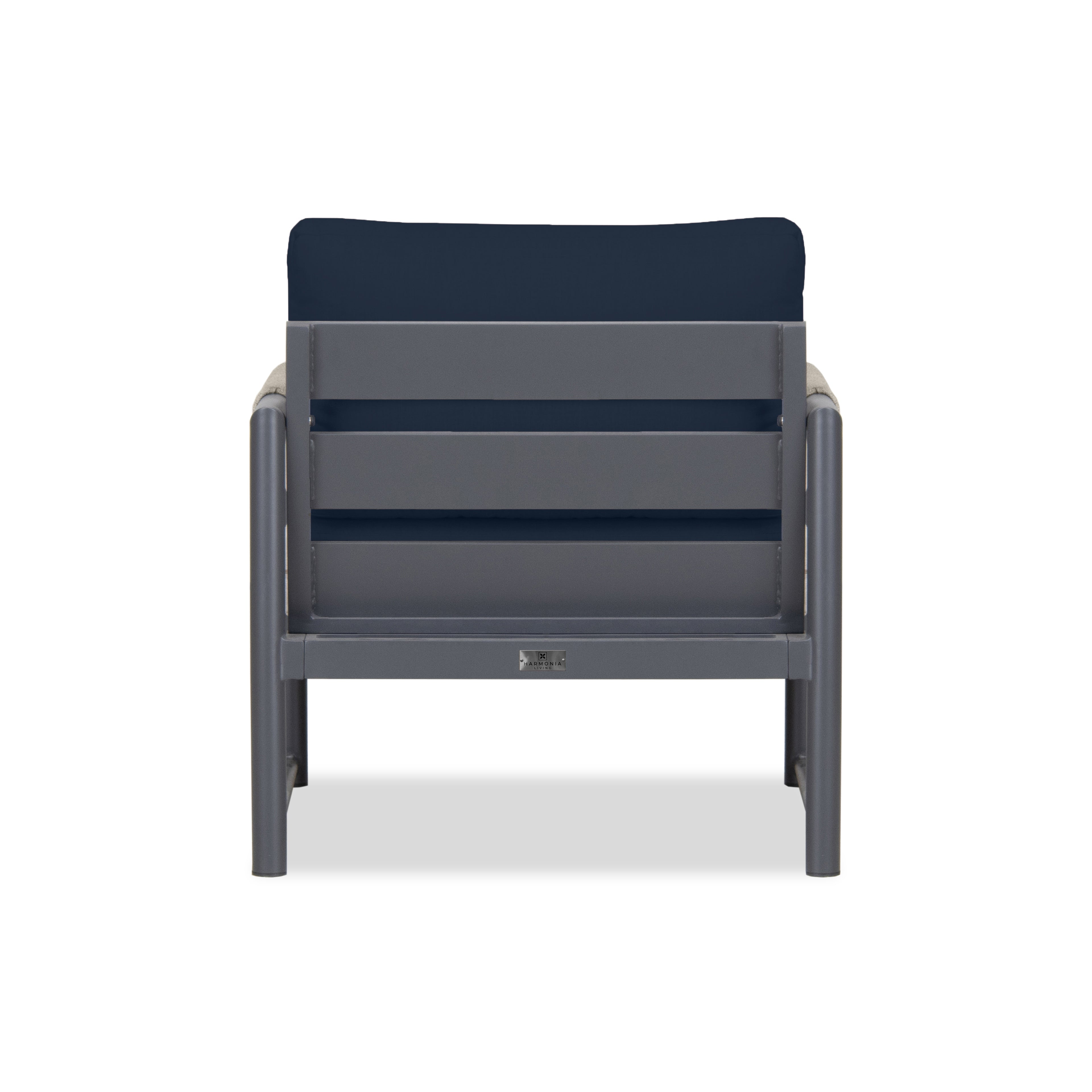 Alto Club Chair - Slate - Spectrum Indigo