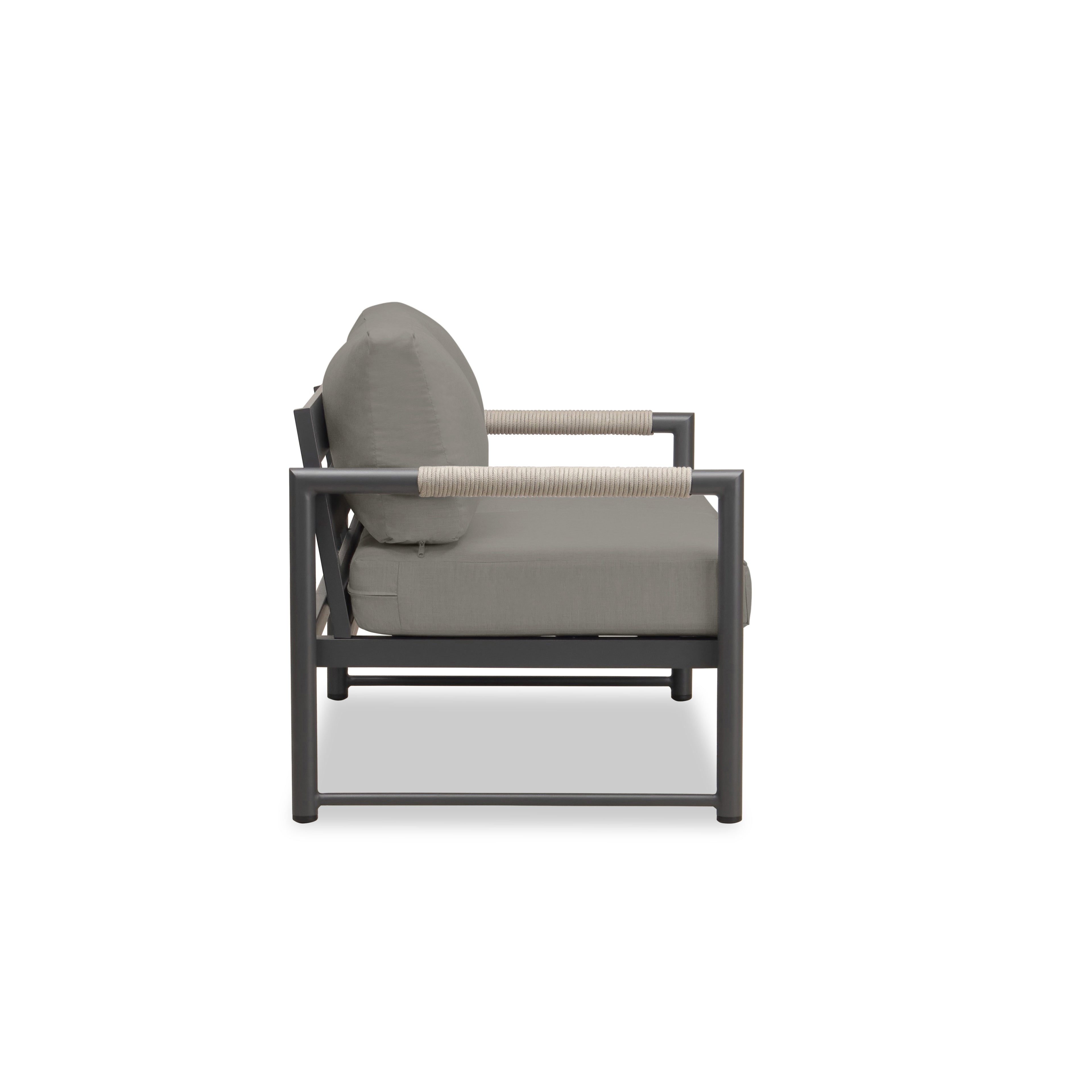 Alto Loveseat - Slate - Canvas Charcoal