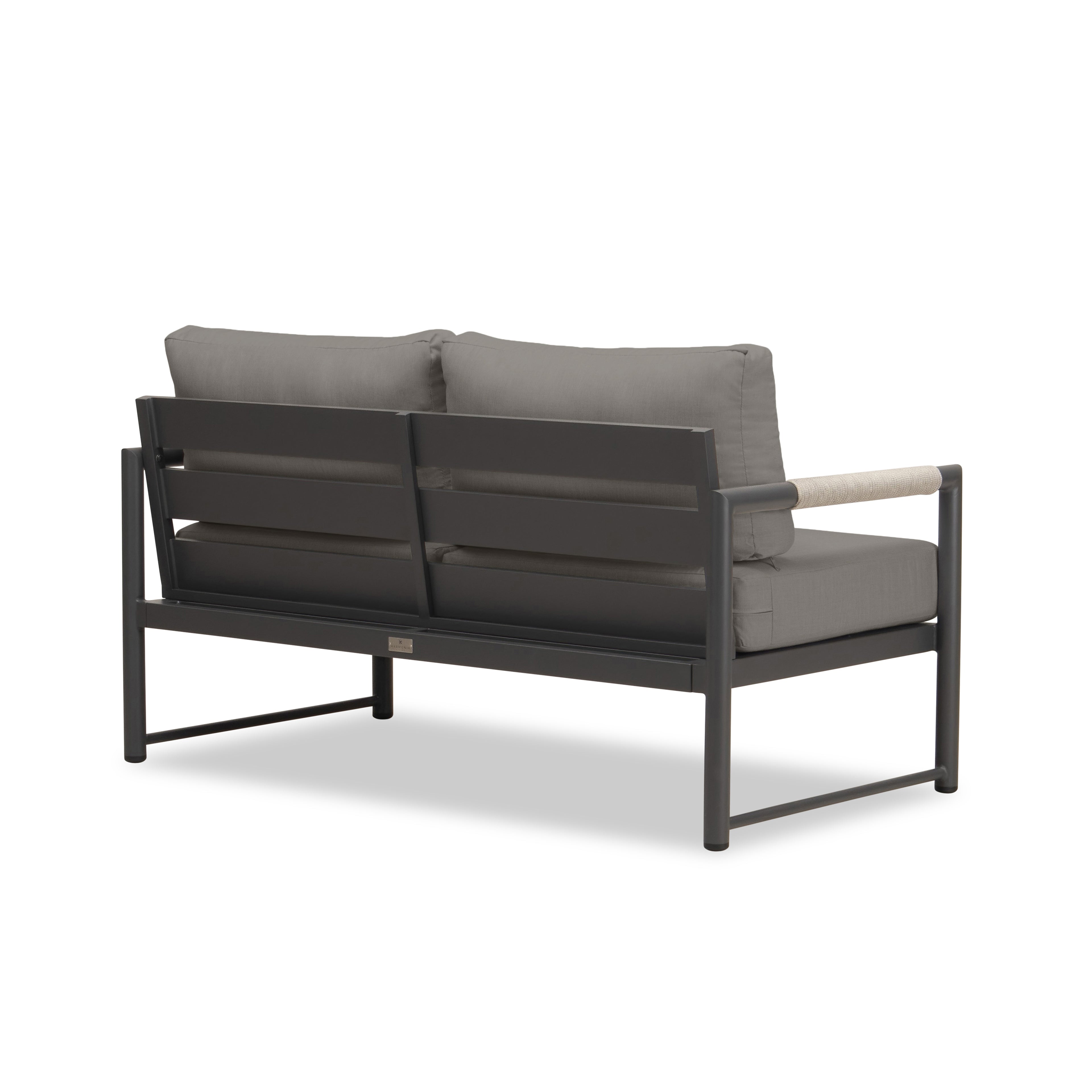 Alto Loveseat - Slate - Canvas Charcoal