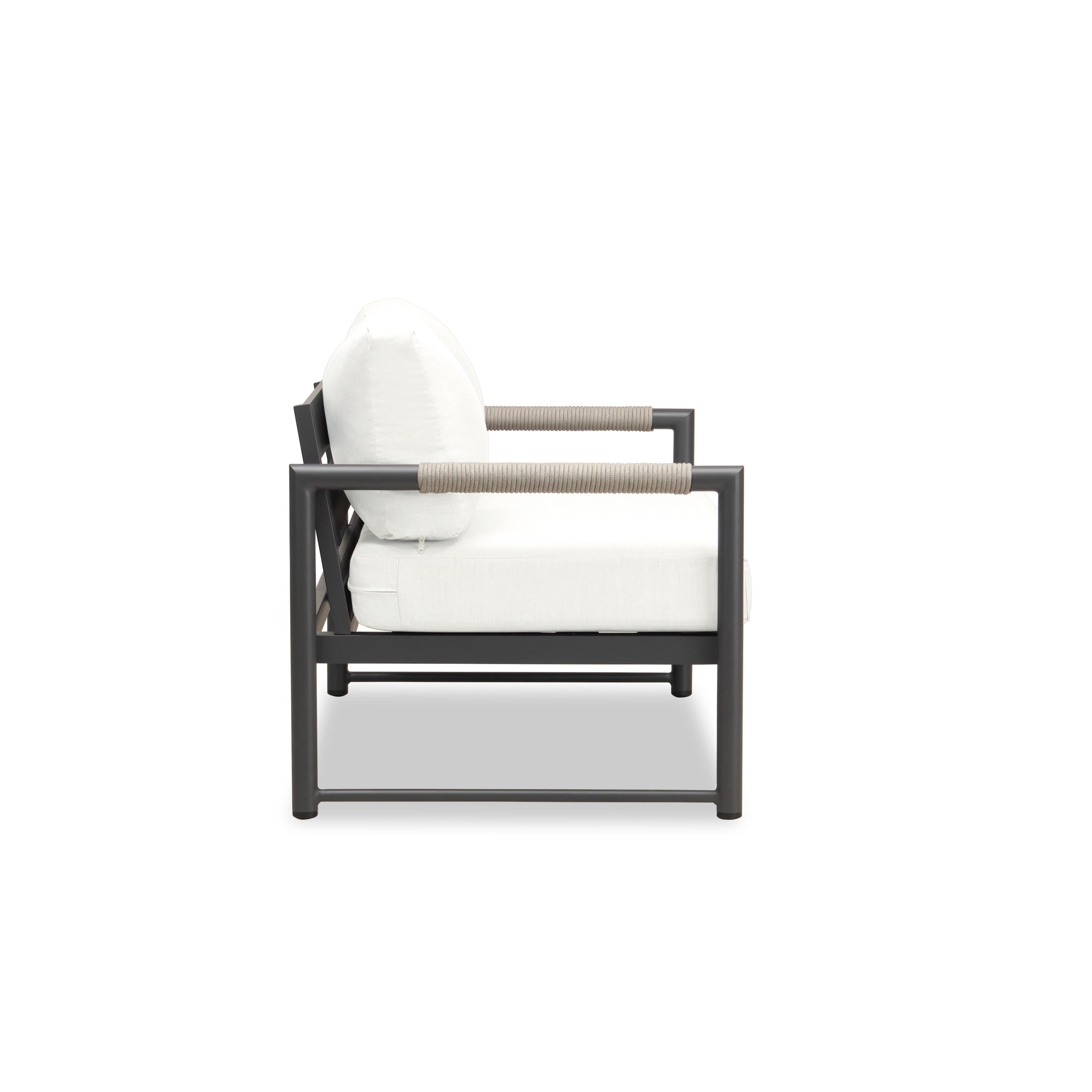 Alto Loveseat - Slate - Canvas Natural