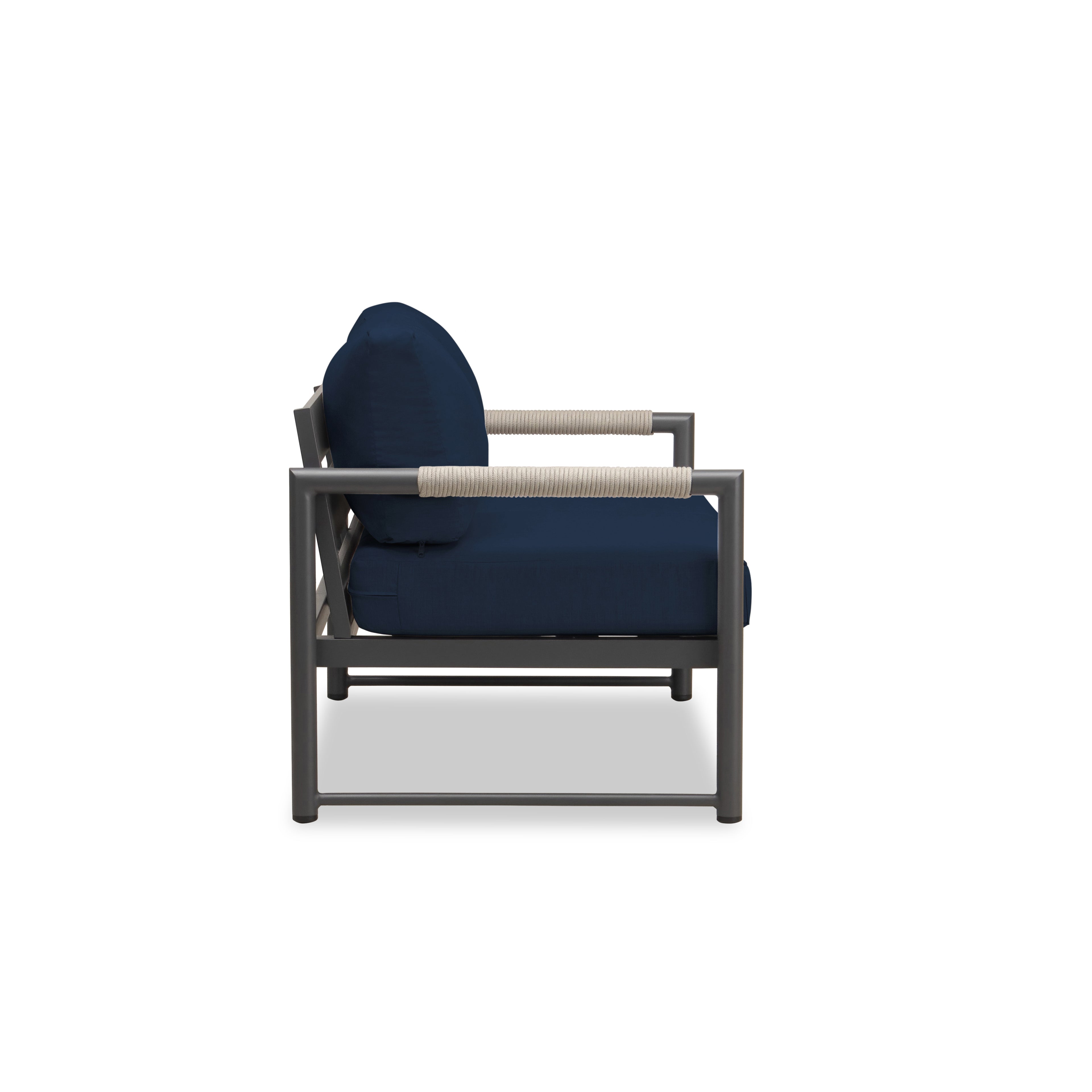 Alto Loveseat - Slate - Spectrum Indigo