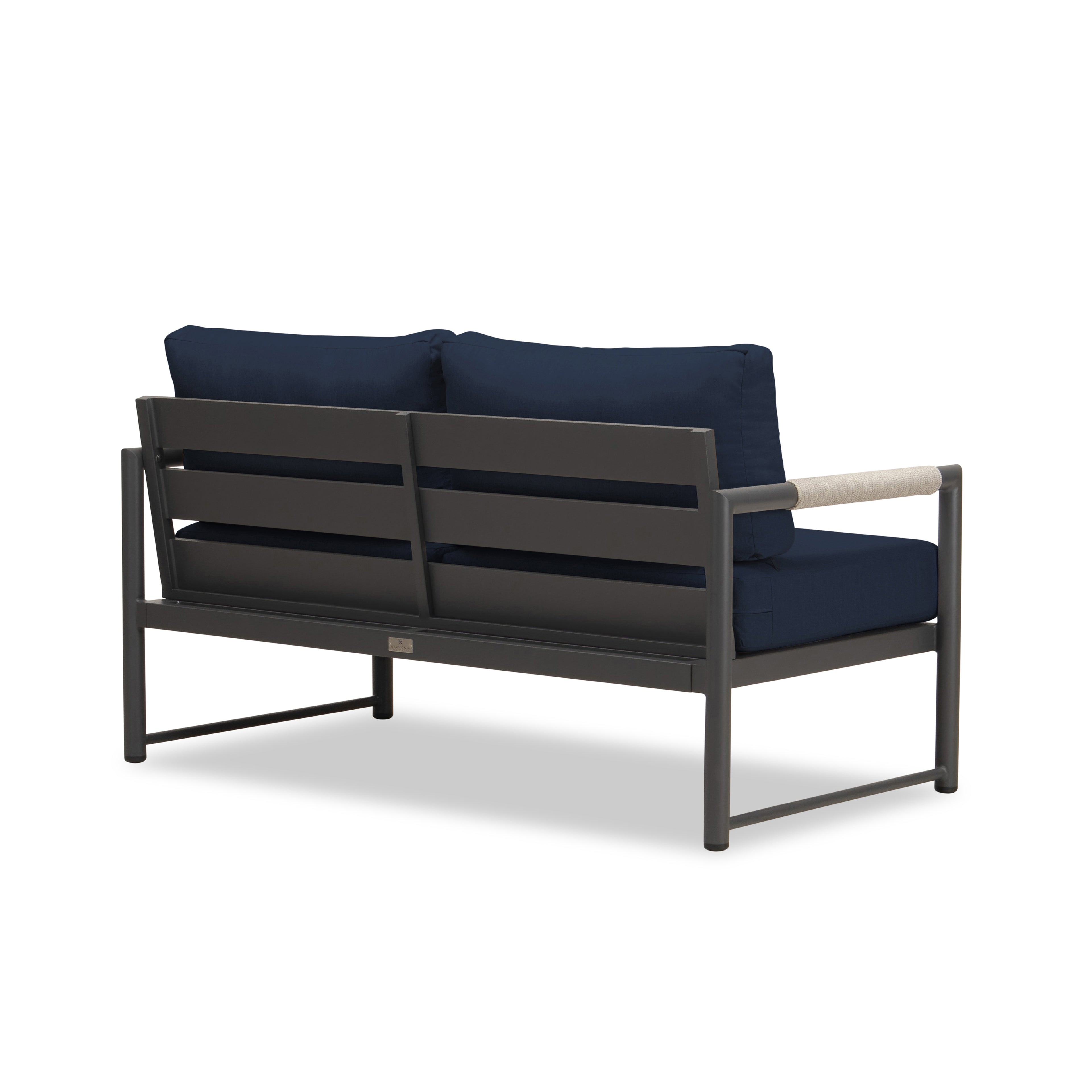 Alto Loveseat - Slate - Spectrum Indigo