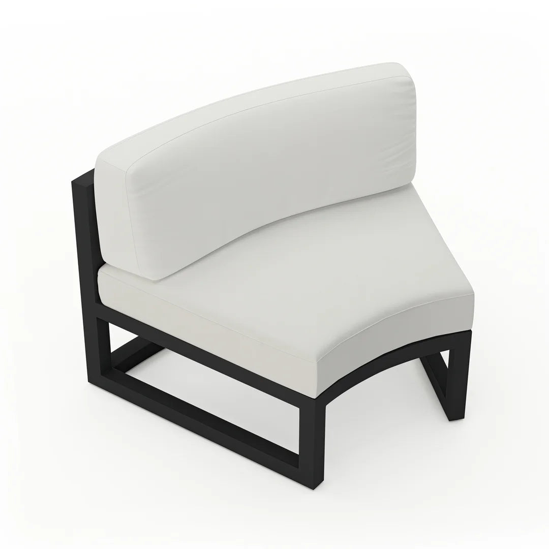 Avion Aluminum Curve Seat (Set of 2)