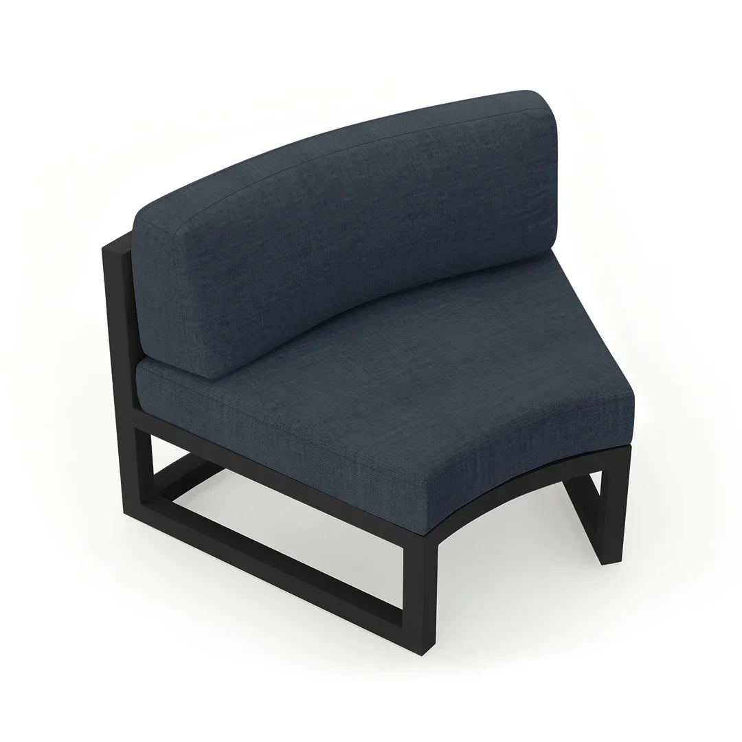 Avion Aluminum Curve Seat (Set of 2)