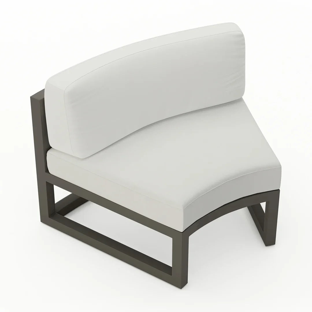 Avion Aluminum Curve Seat (Set of 2)