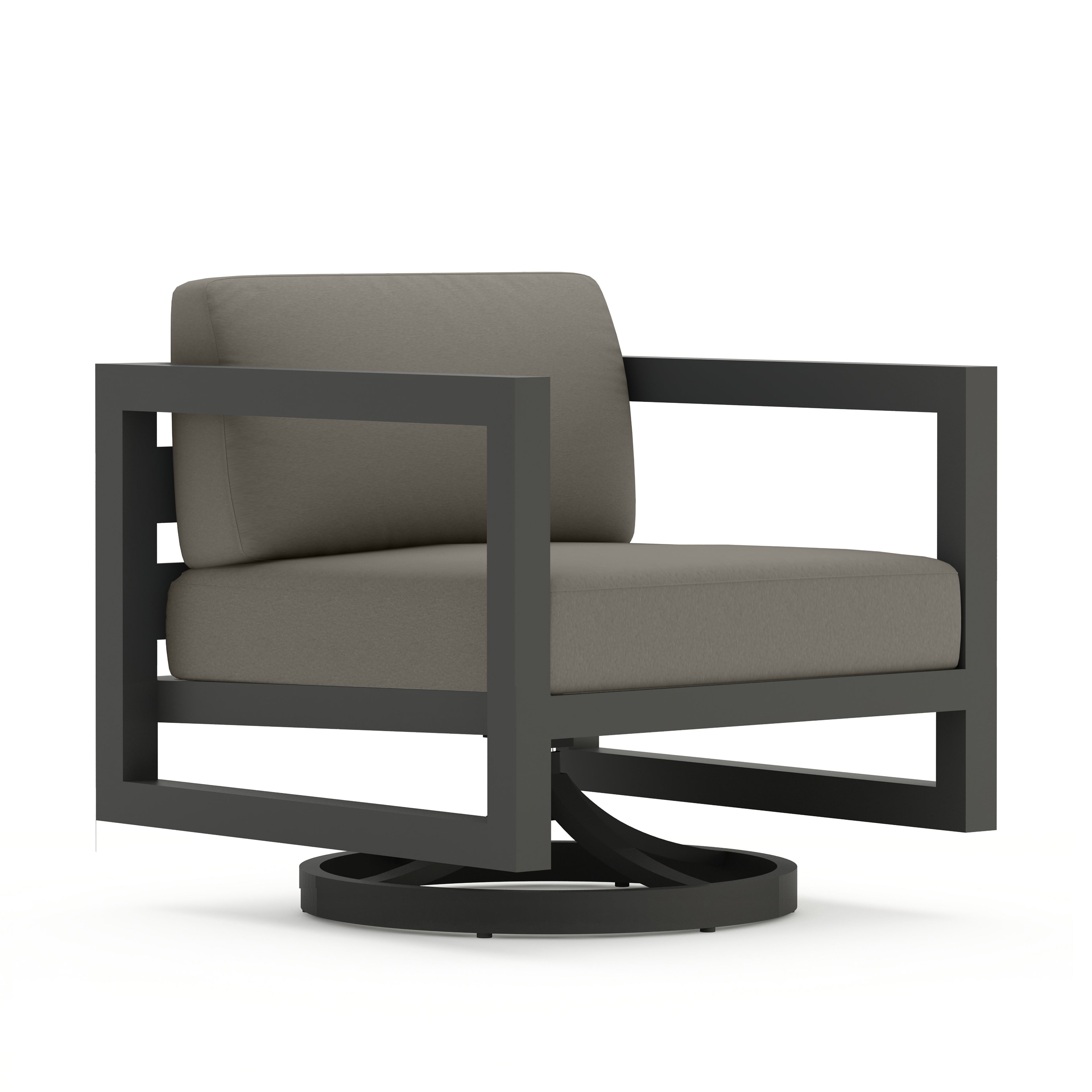 Avion Swivel Rocker - Slate - Canvas Charcoal
